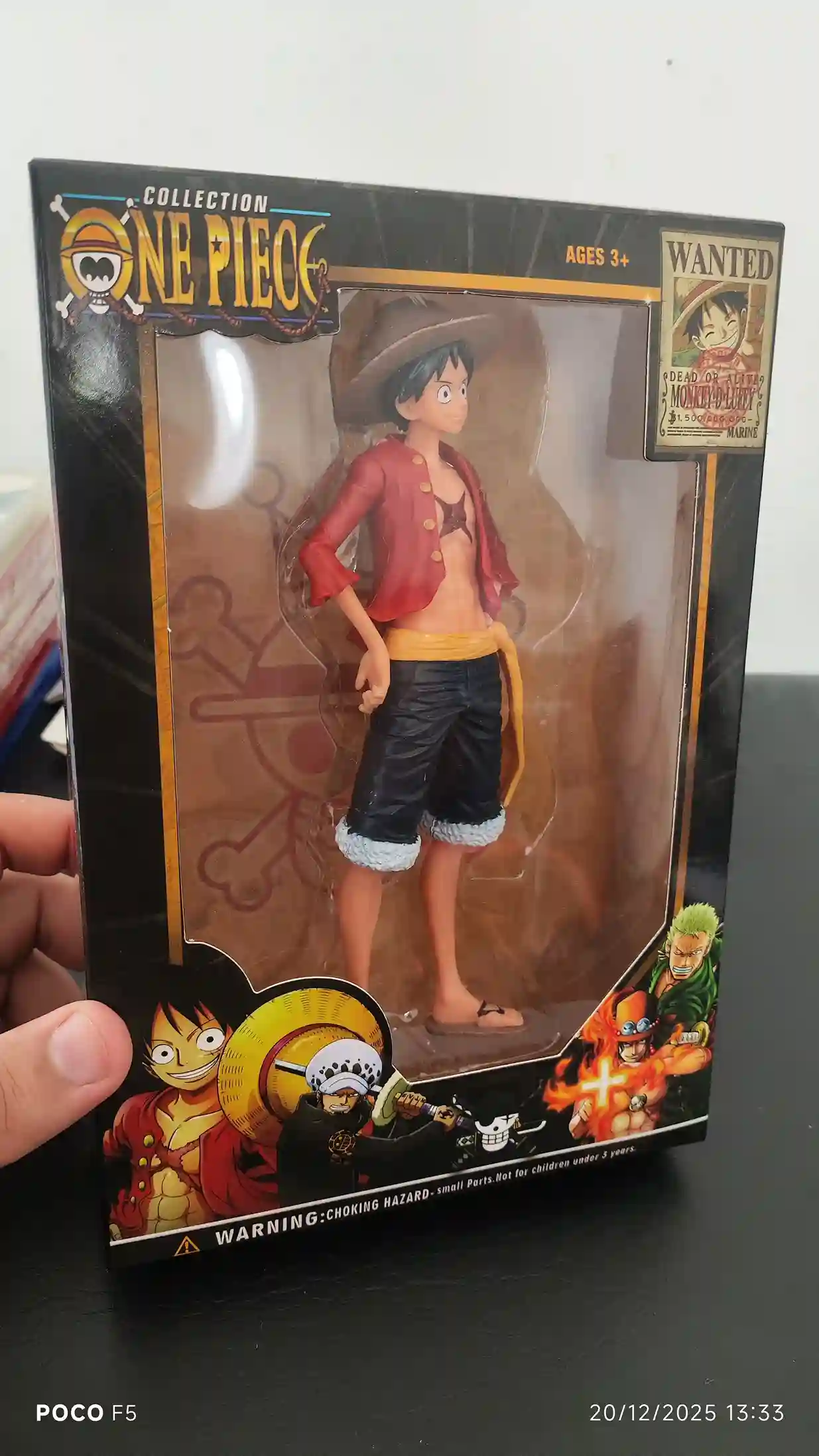 KF/ Thiago fortes Souza/ LUFFY ONEPIECE 36,00 SEGUIDOS DE 6,00