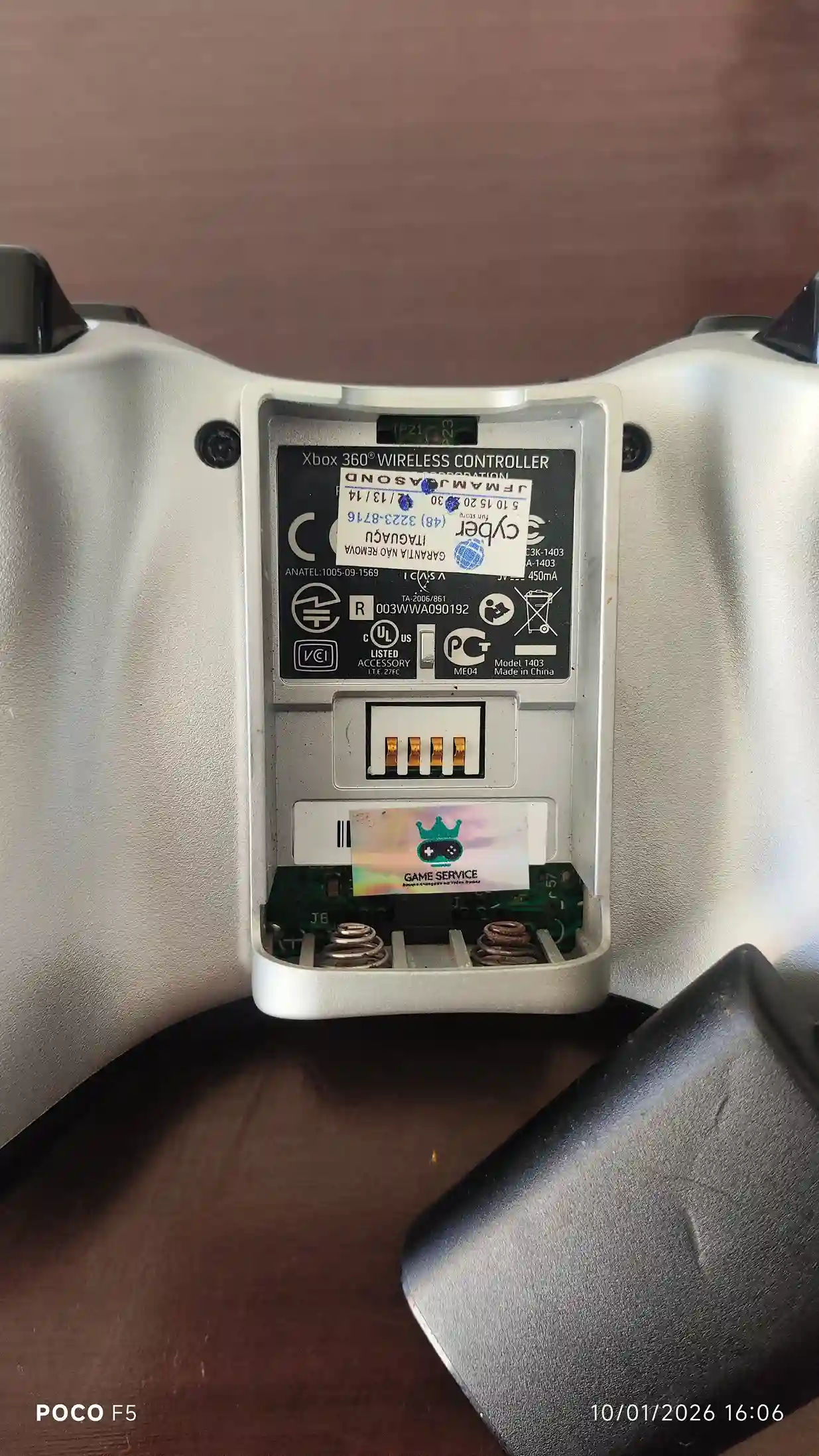 KF/ 17thiagoov/CONTROLE PRATA XBOX 360 ORIGINAL 89,00 SEGUIDOS DE 6,00