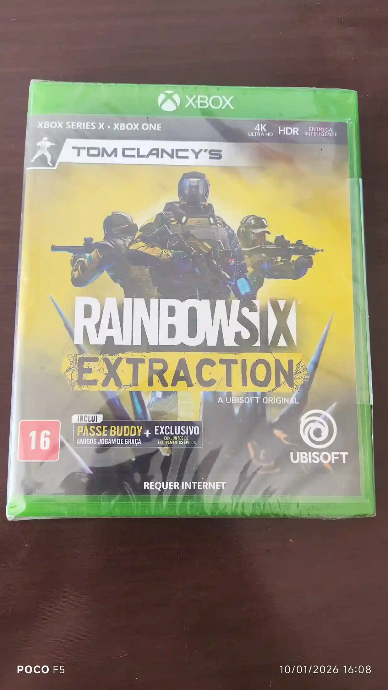 KF/ 17thiagoov/RAINBOW SIX EXTRACTION LACRADO 36,00 SEGUIDOS DE 6,00