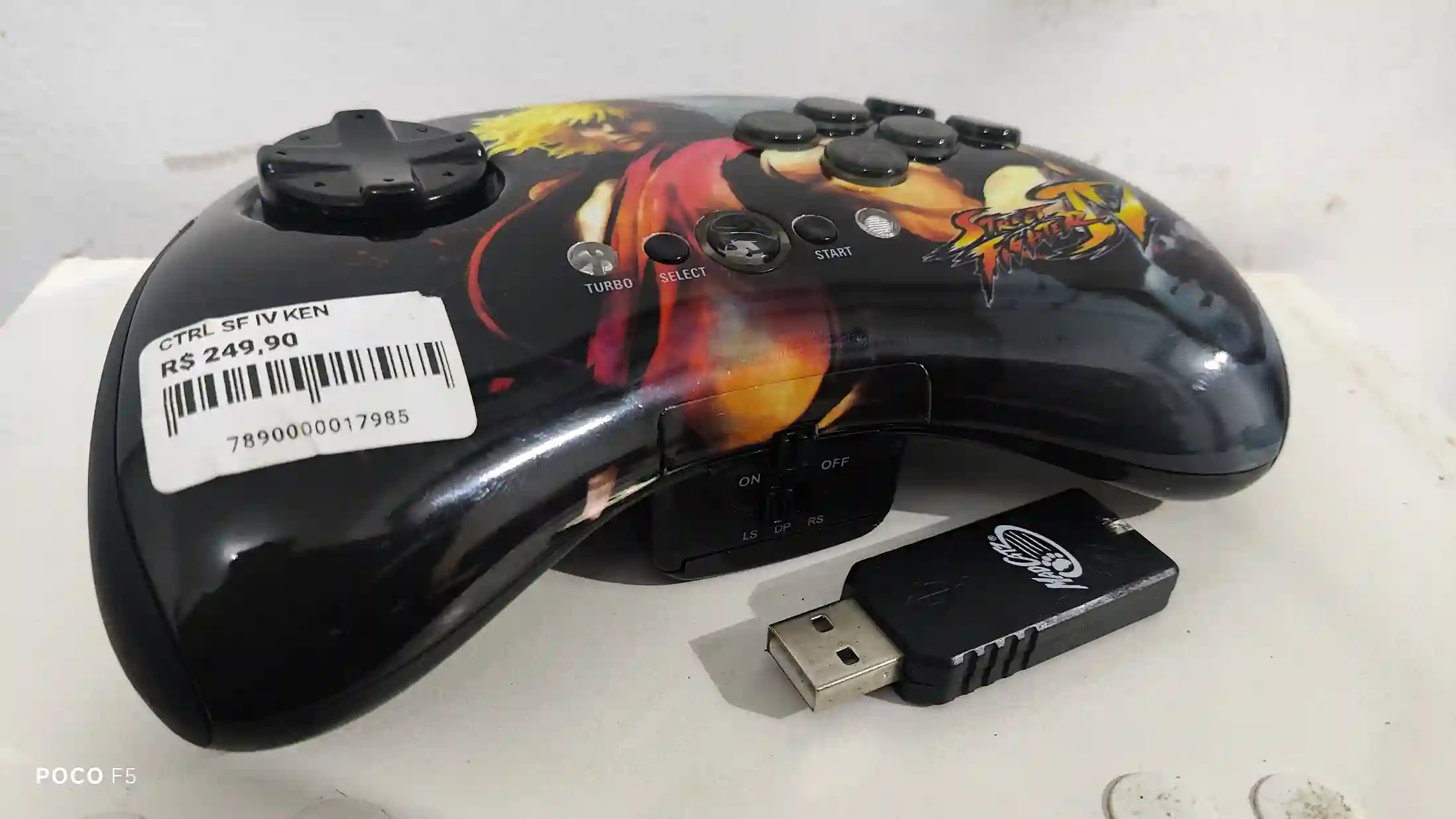 KF/ CONTROLE ORIGINAL STF IV 139,00 SEGUIDOS DE 10,00