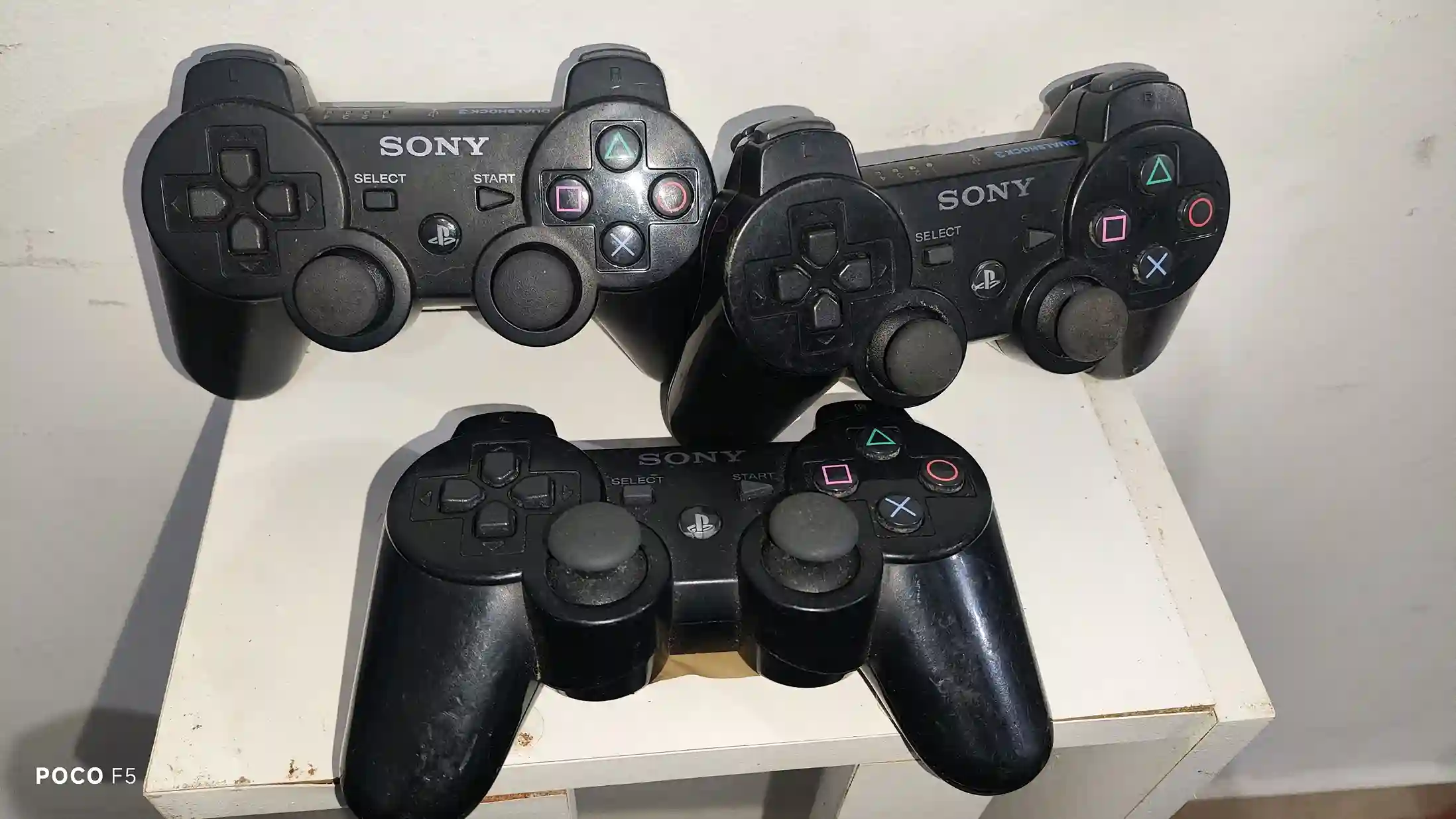 KF/Lucas88/ LOTE CONTROLES ORIGINAIS PS3😲 36,00 SEGUIDOS DE 6,00