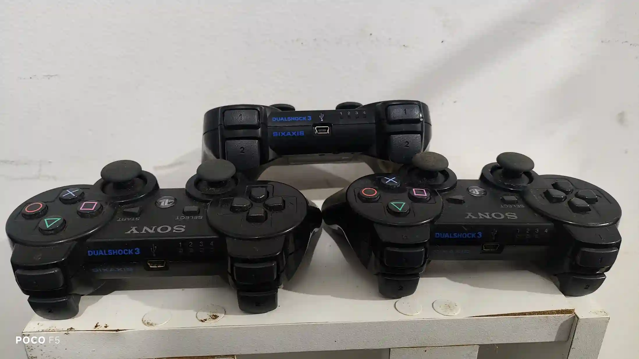 KF/Lucas88/ LOTE CONTROLES ORIGINAIS PS3😲 36,00 SEGUIDOS DE 6,00