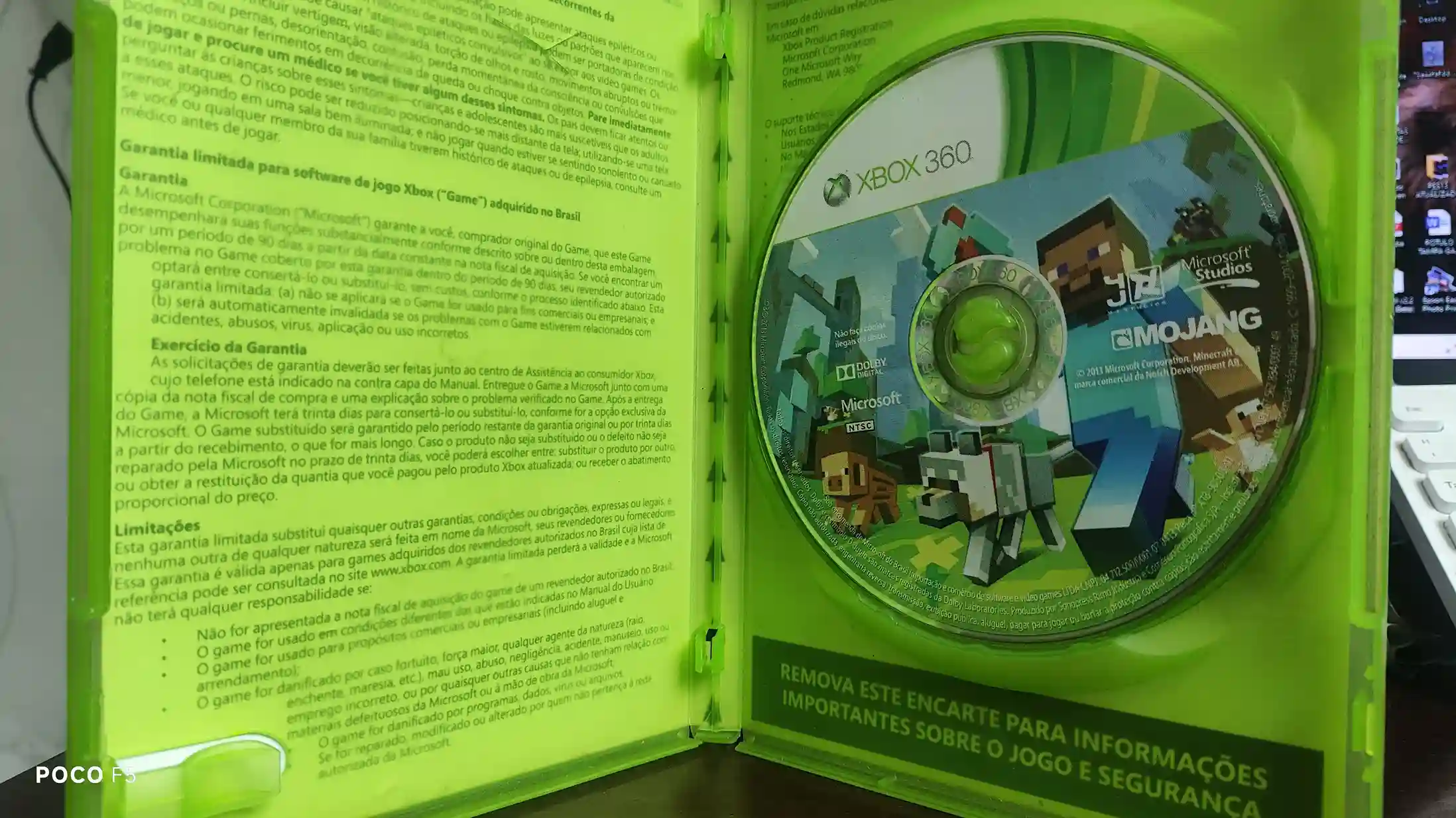 KF/ 17thiagoov/ MINECRAFT ORIGINAL 22,00 SEGUIDOS DE 6,00