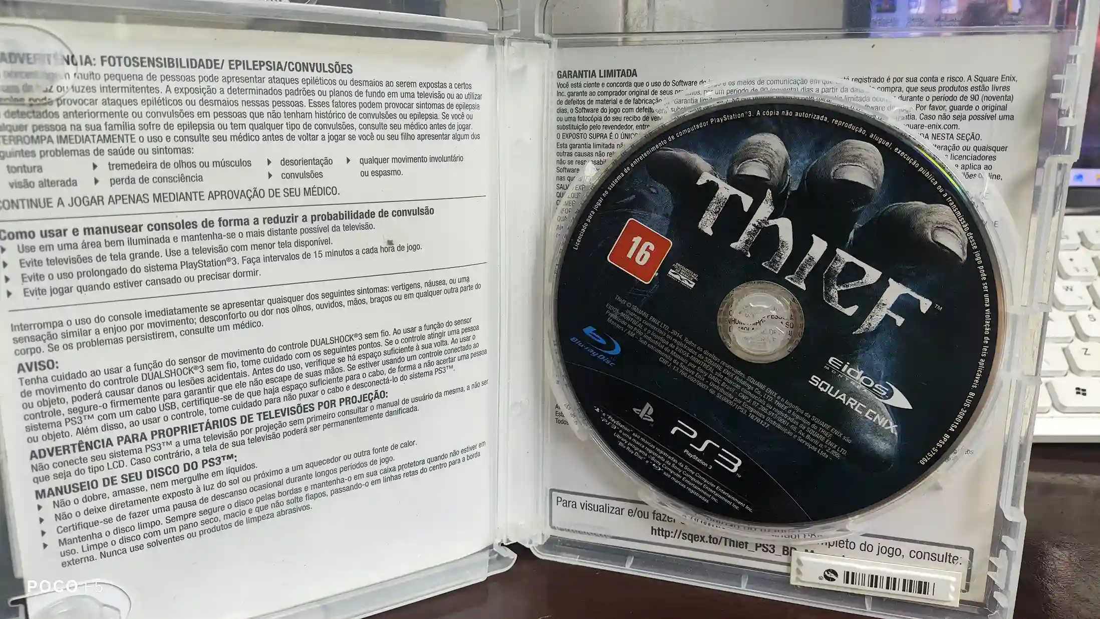 KF/ 17thiagoov/ THIEF ORIGINAL 18,00 SEGUIDOS DE 6,00