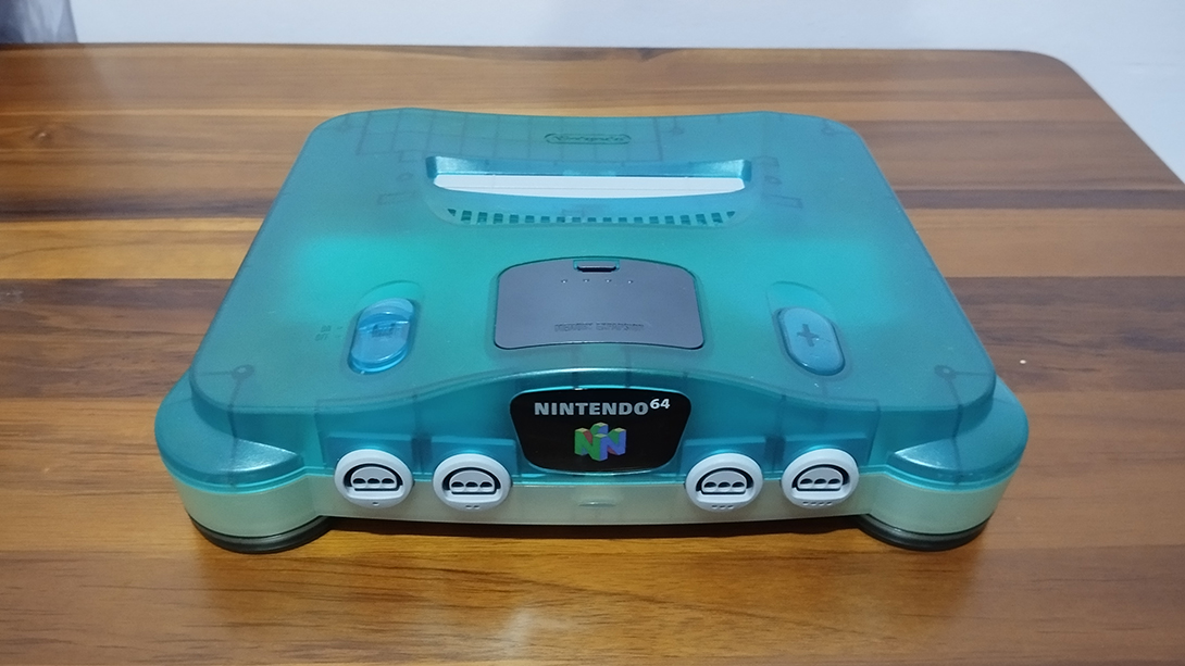 SA/ 17thiagoov /NINTENDO 64 CLEAR BLUE   225,00 SEGUIDOS DE 25,00