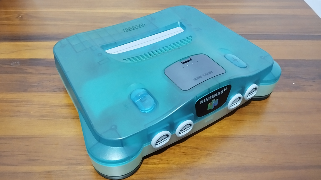 SA/ 17thiagoov /NINTENDO 64 CLEAR BLUE   225,00 SEGUIDOS DE 25,00