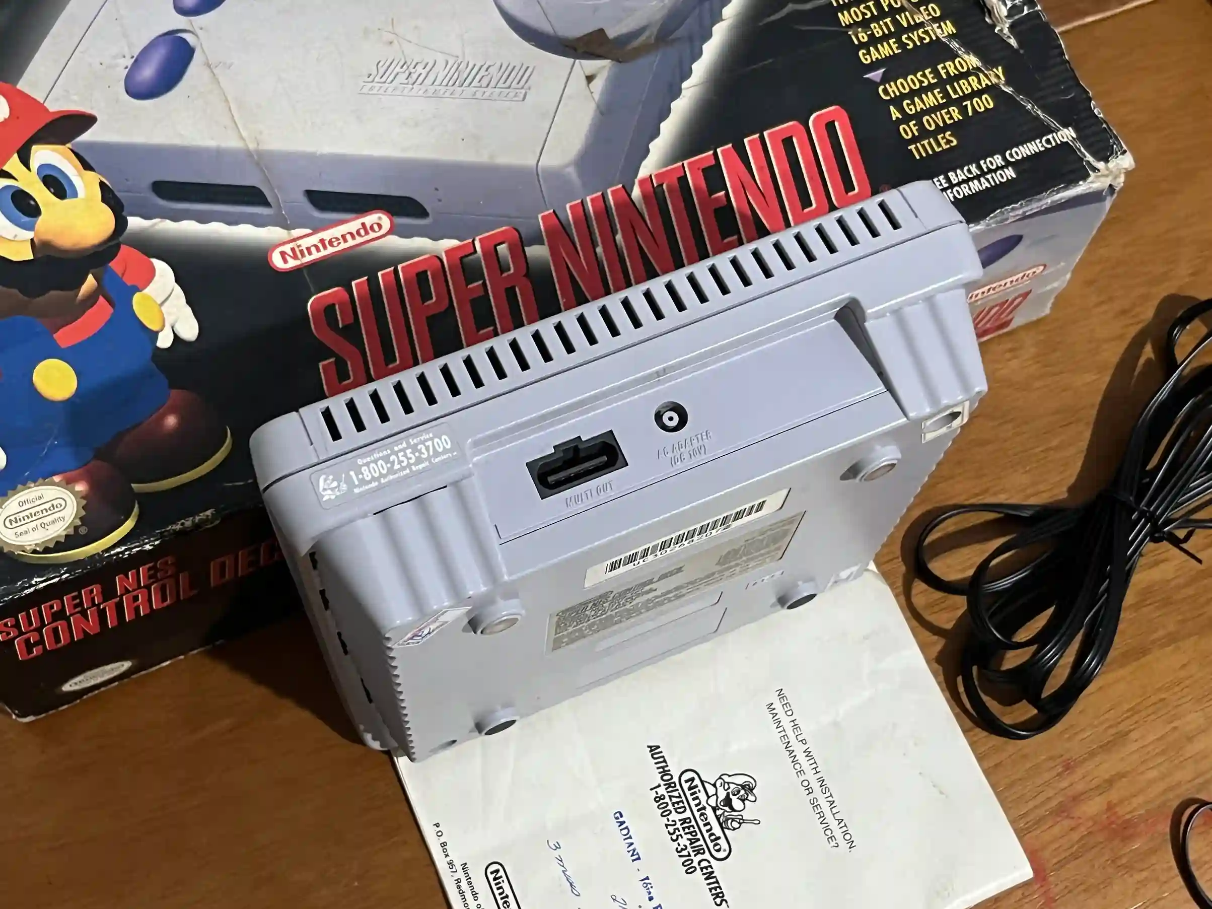 CX/ Erick Torres /SUPER NES BABY NA CAIXA😍109,00 SEGUIDOS DE 20,00😯