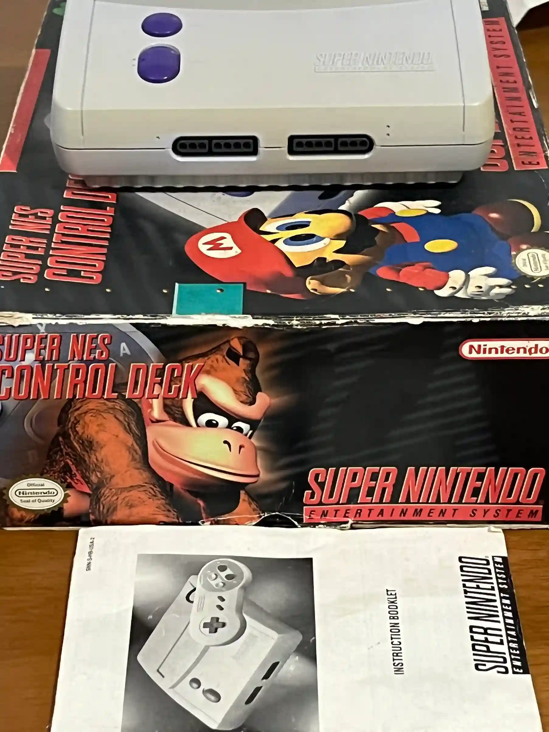 CX/ Erick Torres /SUPER NES BABY NA CAIXA😍109,00 SEGUIDOS DE 20,00😯