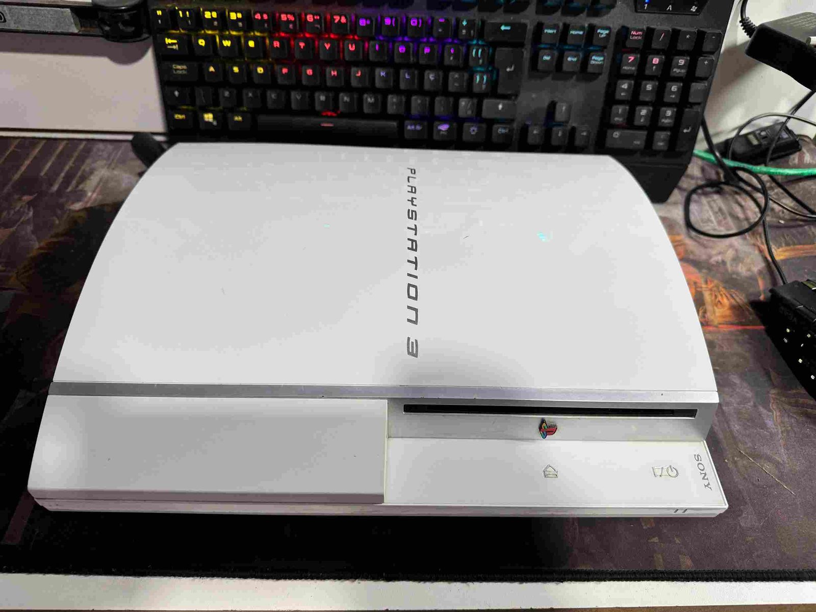 RL/ LINDO PS3 FAT WHITE! REBUG 4.92, 99,00 SEGUIDOS DE 41,00