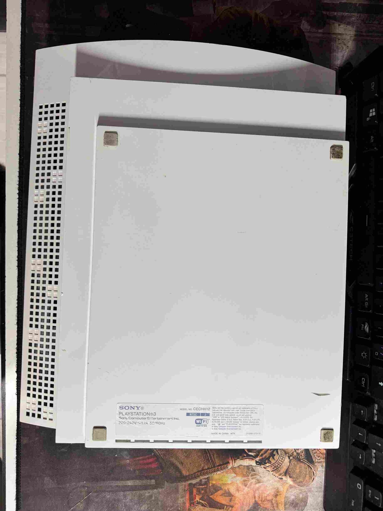 RL/ LINDO PS3 FAT WHITE! REBUG 4.92, 99,00 SEGUIDOS DE 41,00