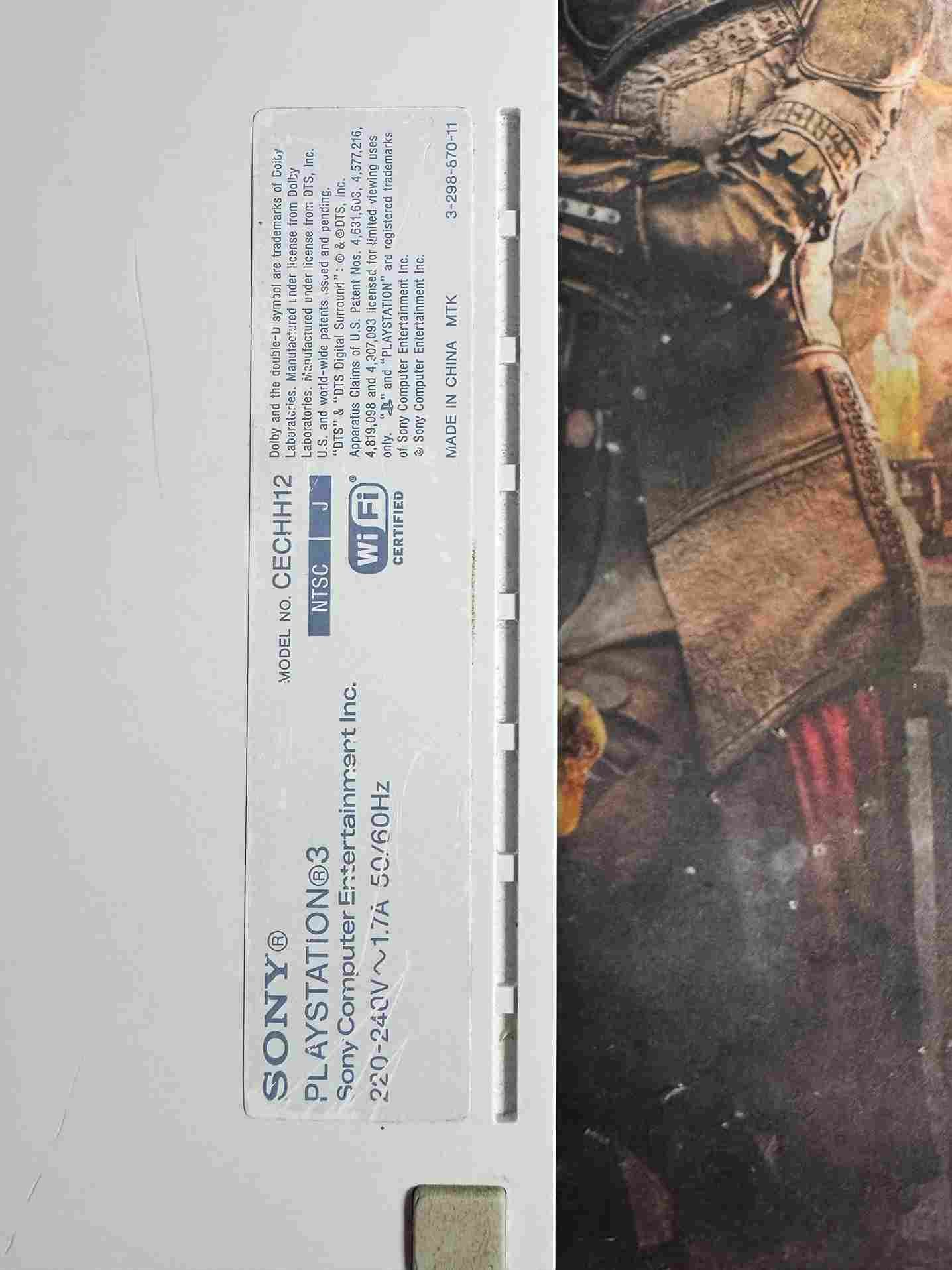 RL/ LINDO PS3 FAT WHITE! REBUG 4.92, 99,00 SEGUIDOS DE 41,00