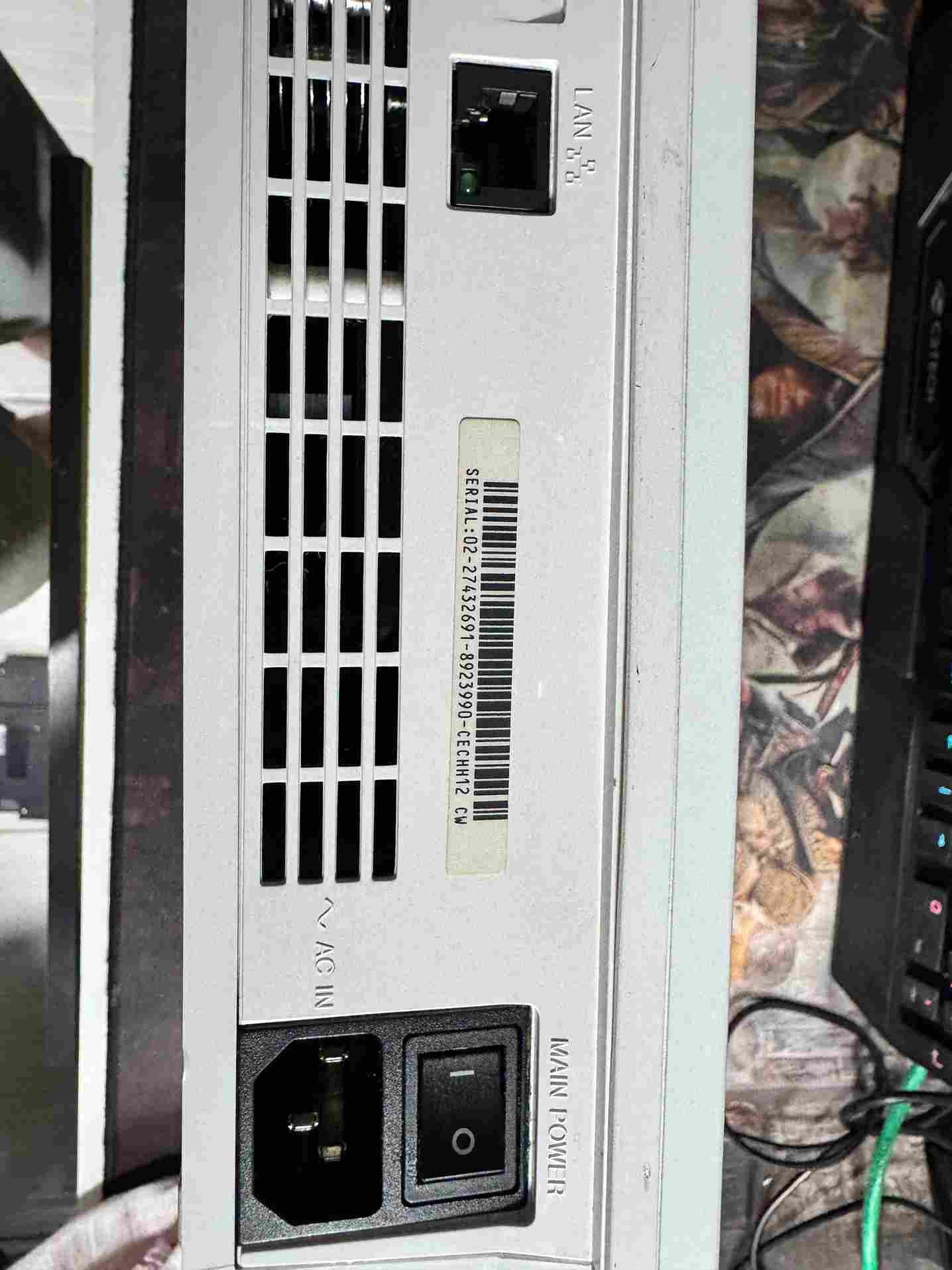 RL/ LINDO PS3 FAT WHITE! REBUG 4.92, 99,00 SEGUIDOS DE 41,00