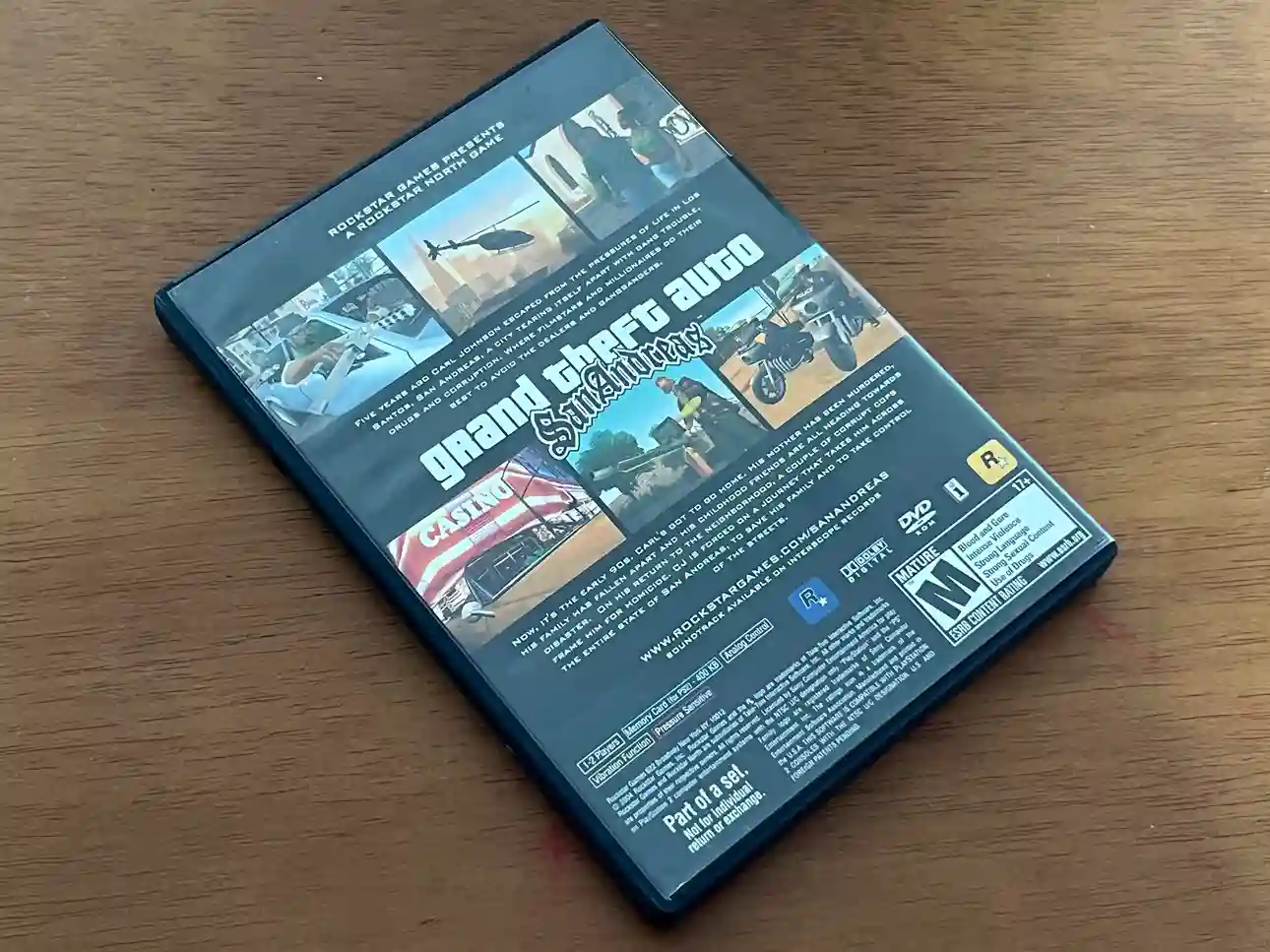 CX/ 17thiagoov /ORIGINAL GTA SAN ANDREAS! 67,00 SEGUIDDOS DE 12,00