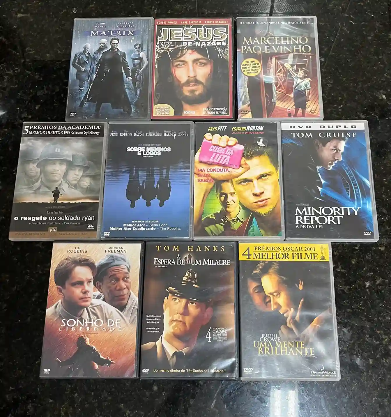 RA/ LOTE1  10 FILMES ORIGINAIS! 30,00 SEGUIDOS DE 5,00