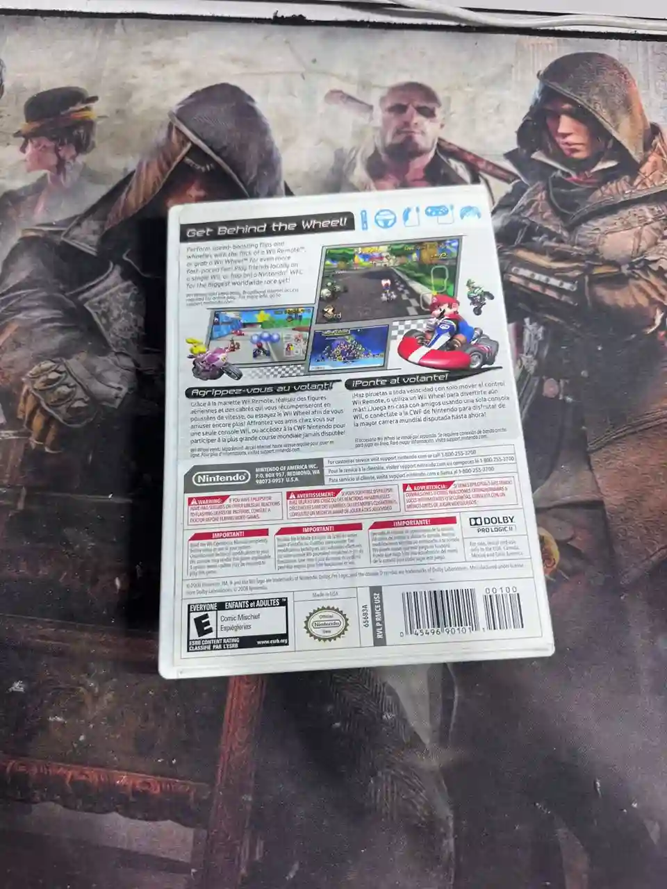 RL/😯17thiagoov /MARIO KART WII ORIGINAL 47,00 SEGUIDOS DE 8,00