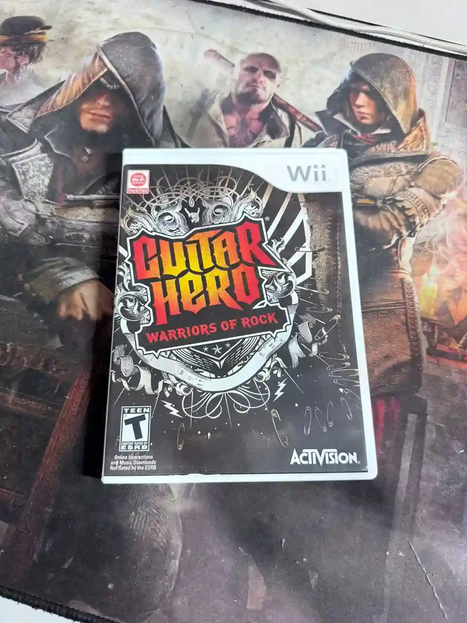 RL/ Gisele /😱JOGO GUITTAR HERO ORIGINAL WII 37,00 SEGUIDO DE 9,00