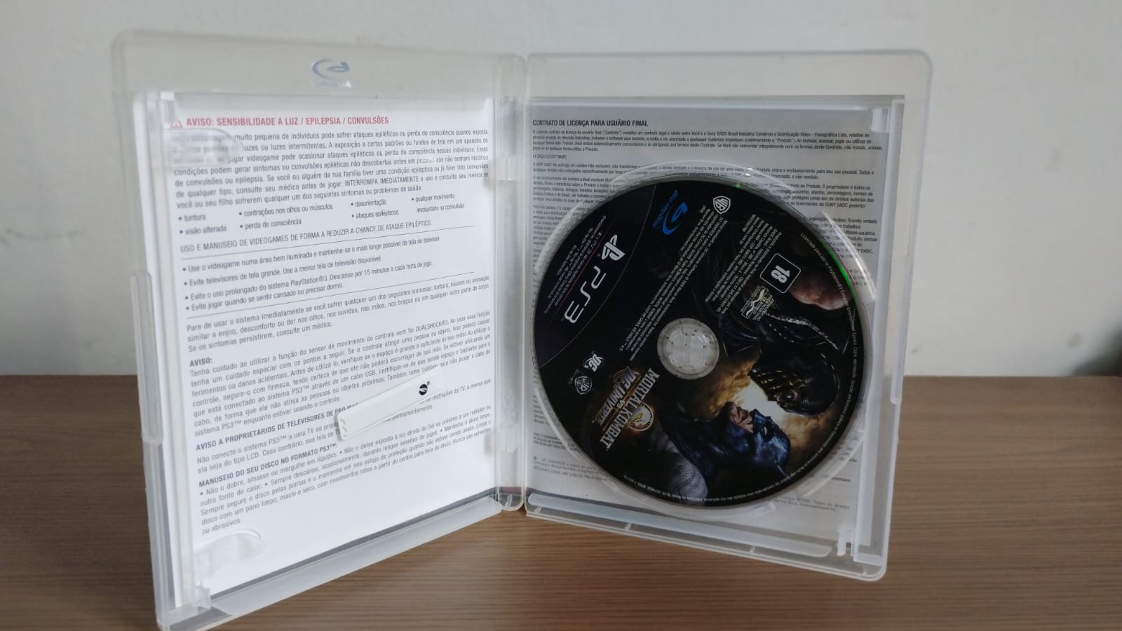 FH/ Jose Cilmar / ORIGINAL PS3 MK Vs DC 29,00 SEGUIDOS DE 3,00