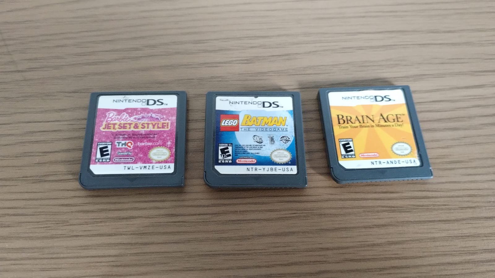 FH/ Evandro ferreira / LOTE 3 JOGOS ORIGINAIS DS 59,00 SEGUIDOS DE 5,00