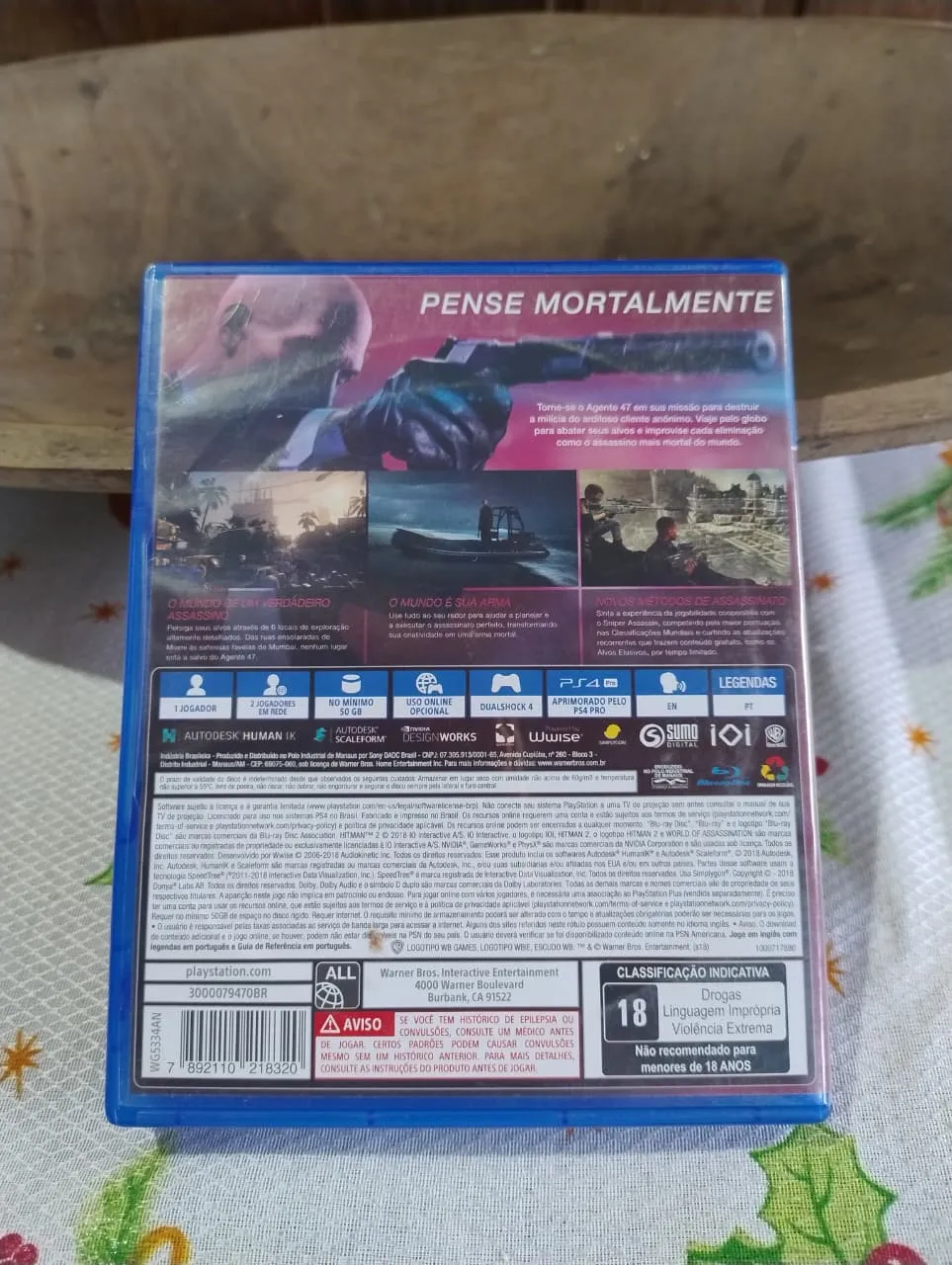 PD/ 17thiagoov /HITMAN 2 PS4😱39,00 SEGUIDOS DE 8,00👊🏽