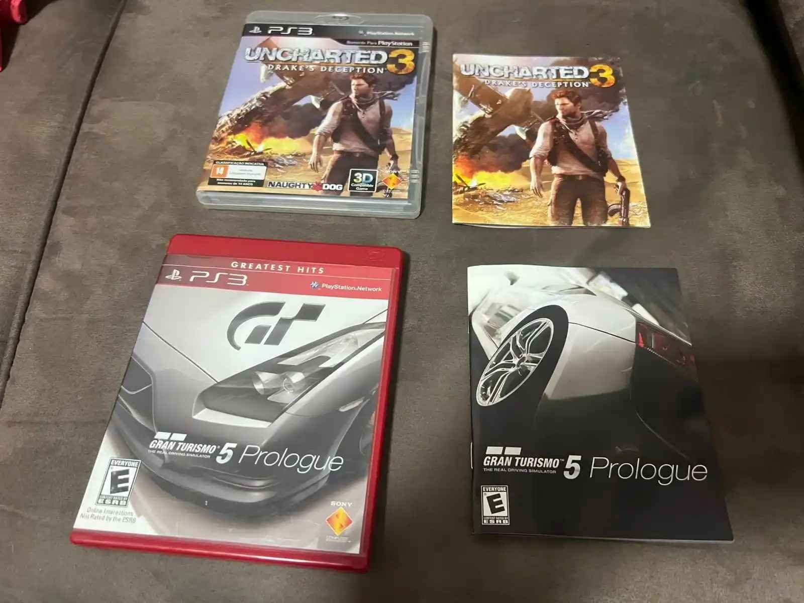 CB/ LOTE 01 PS3 ORIGINAL 63,00 SEGUIDOS DE 4,00😍