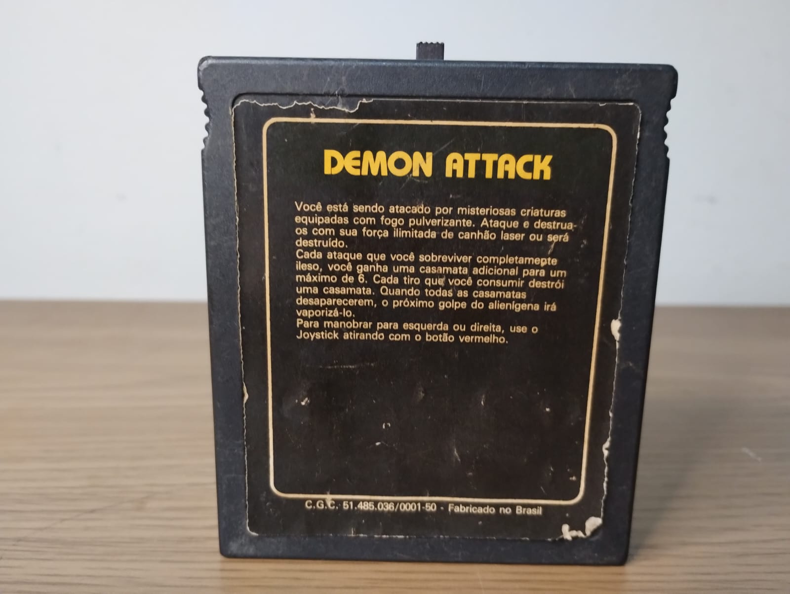 FH/ REINALDO / CARTUCHO 2 JOGOS ATARI 36,00 SEGUIDOS DE 5,00