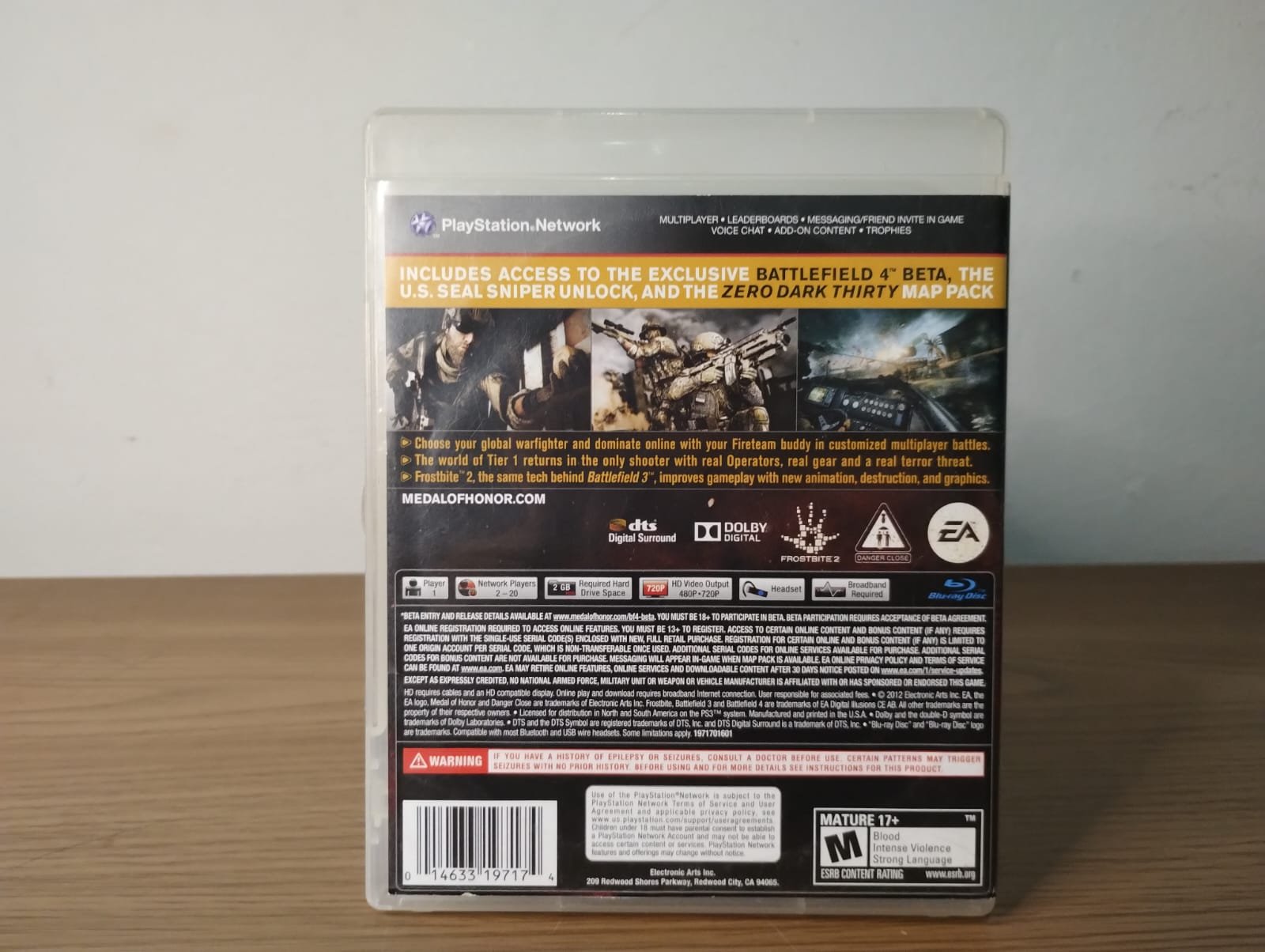 FH/ ORIGINAL MEDAL OF HONOR 23,00 SEGUIDOS DE 3,00