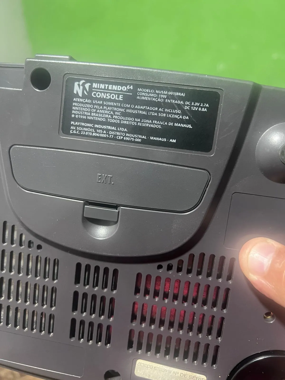 R7/ NINTENDO 64 + 4 JOGOS, 311,00 SEGUIDOS DE 14,00