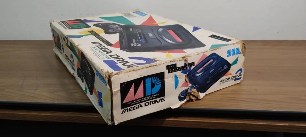 SR/ MEGA DRIVE II CLONE NA CAIXA 119,00 SEGUIDOS DE 25,00