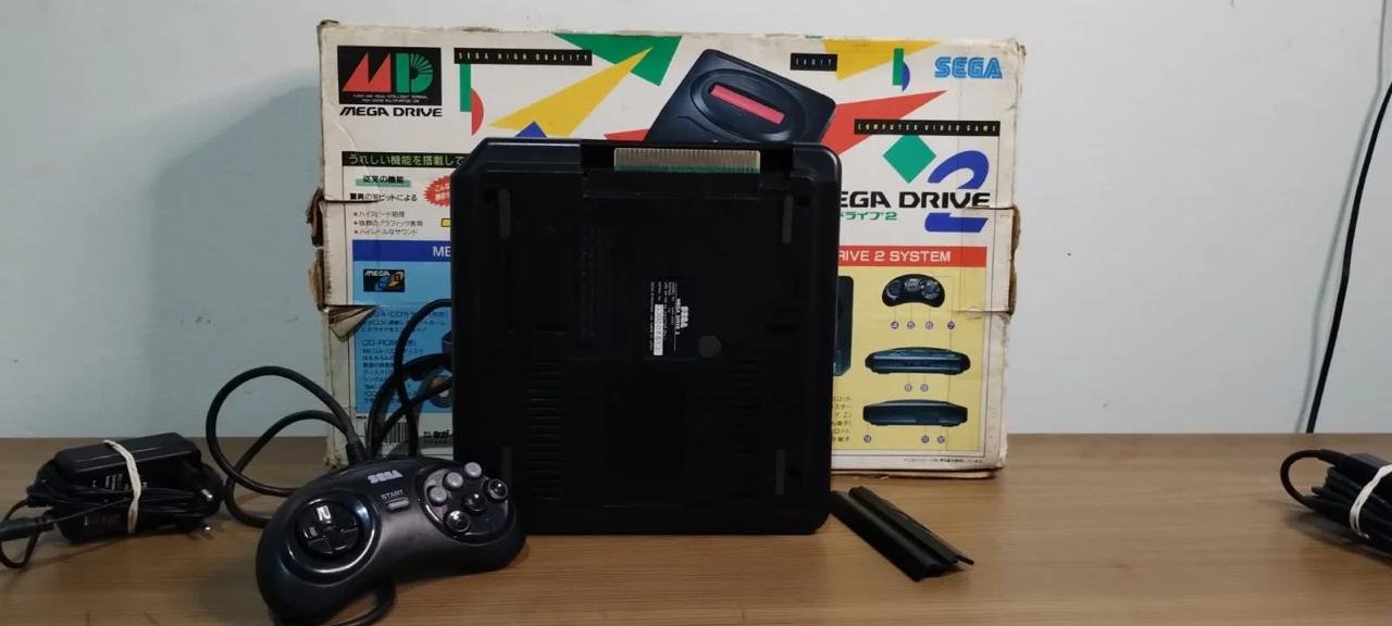 SR/ MEGA DRIVE II CLONE NA CAIXA 119,00 SEGUIDOS DE 25,00