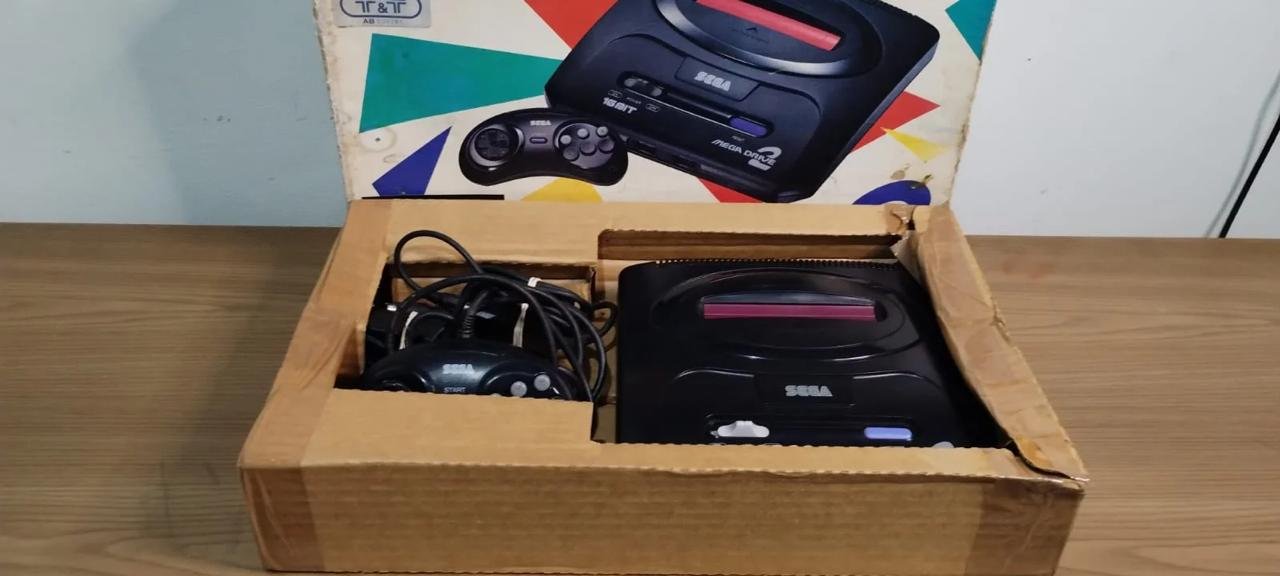 SR/ MEGA DRIVE II CLONE NA CAIXA 119,00 SEGUIDOS DE 25,00