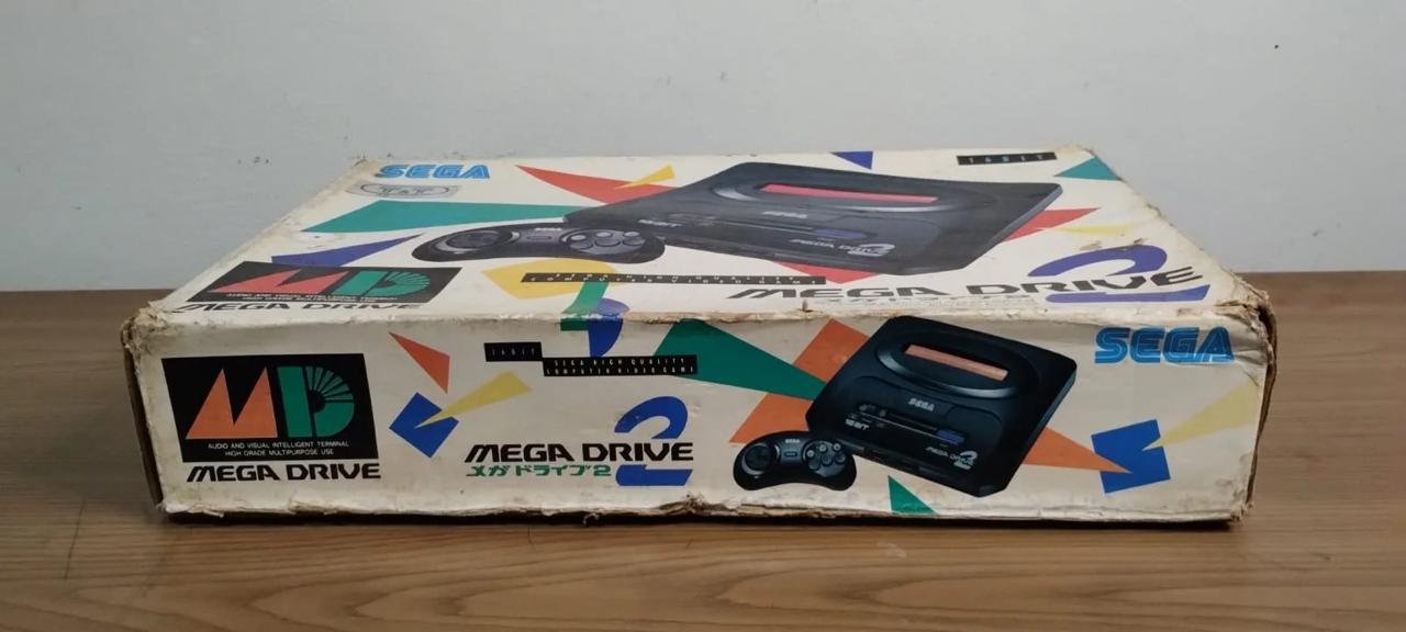 SR/ MEGA DRIVE II CLONE NA CAIXA 119,00 SEGUIDOS DE 25,00