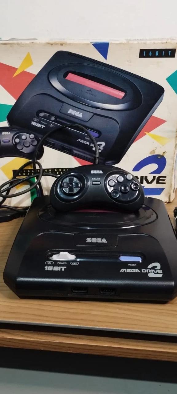 SR/ MEGA DRIVE II CLONE NA CAIXA 119,00 SEGUIDOS DE 25,00
