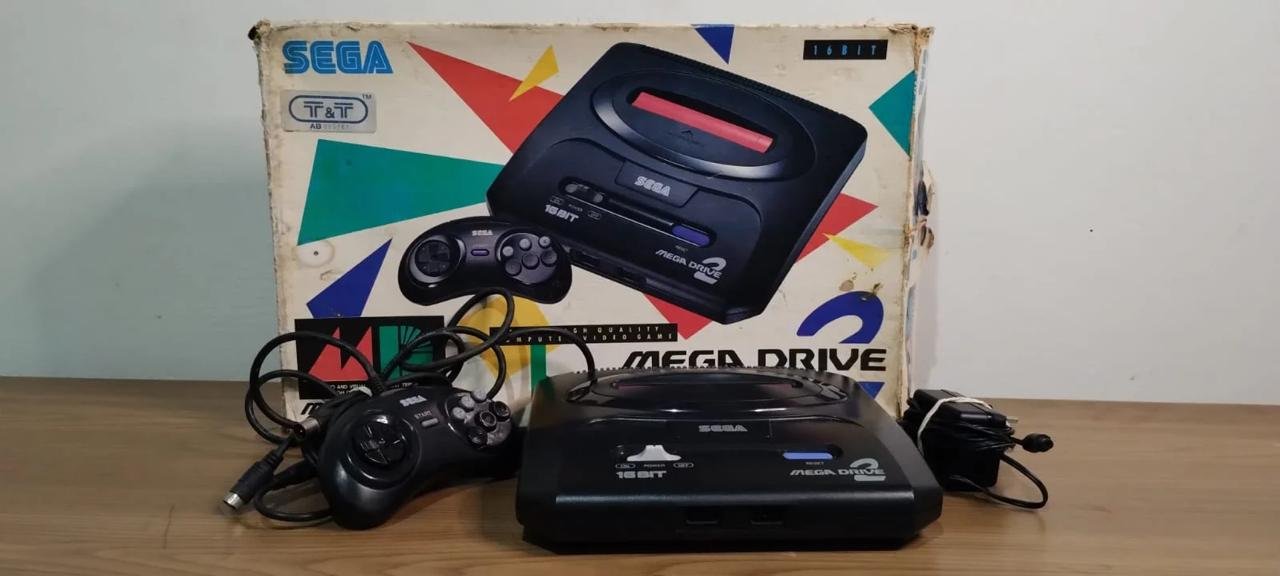 SR/ MEGA DRIVE II CLONE NA CAIXA 119,00 SEGUIDOS DE 25,00