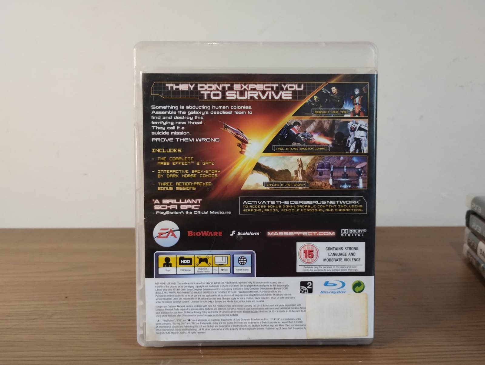 FH/ ORIGINAL MASS 2 EFFECT 23,00 SEGUIDOS DE 3,00