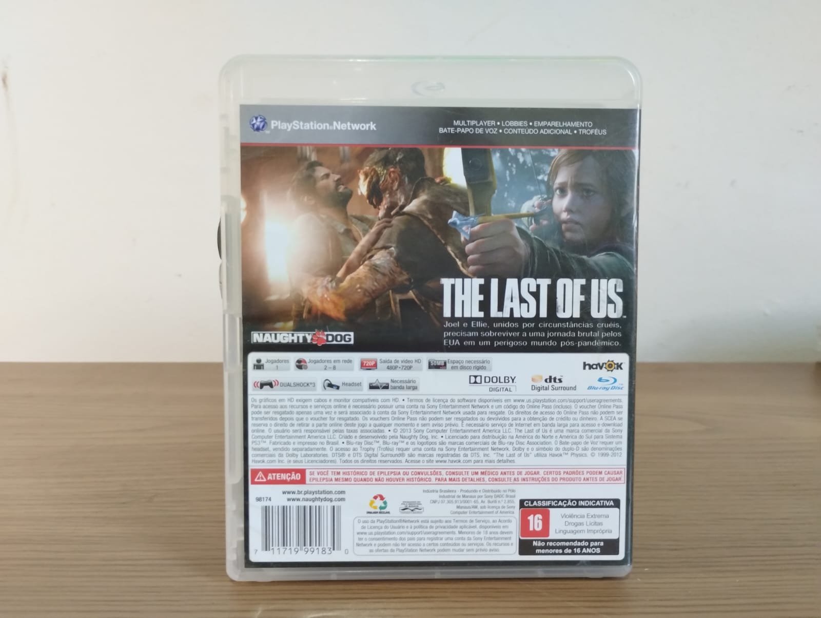 FH/ ORIGINAL THE LAST OF US 36,00 SEGUIDOS DE 3,00