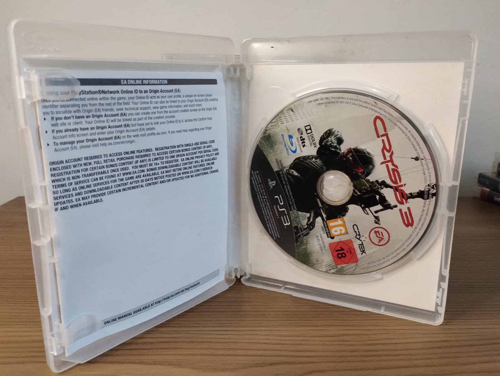 FH/ ORIGINAL CRYSIS 3 29,00 SEGUIDOS DE 3,00