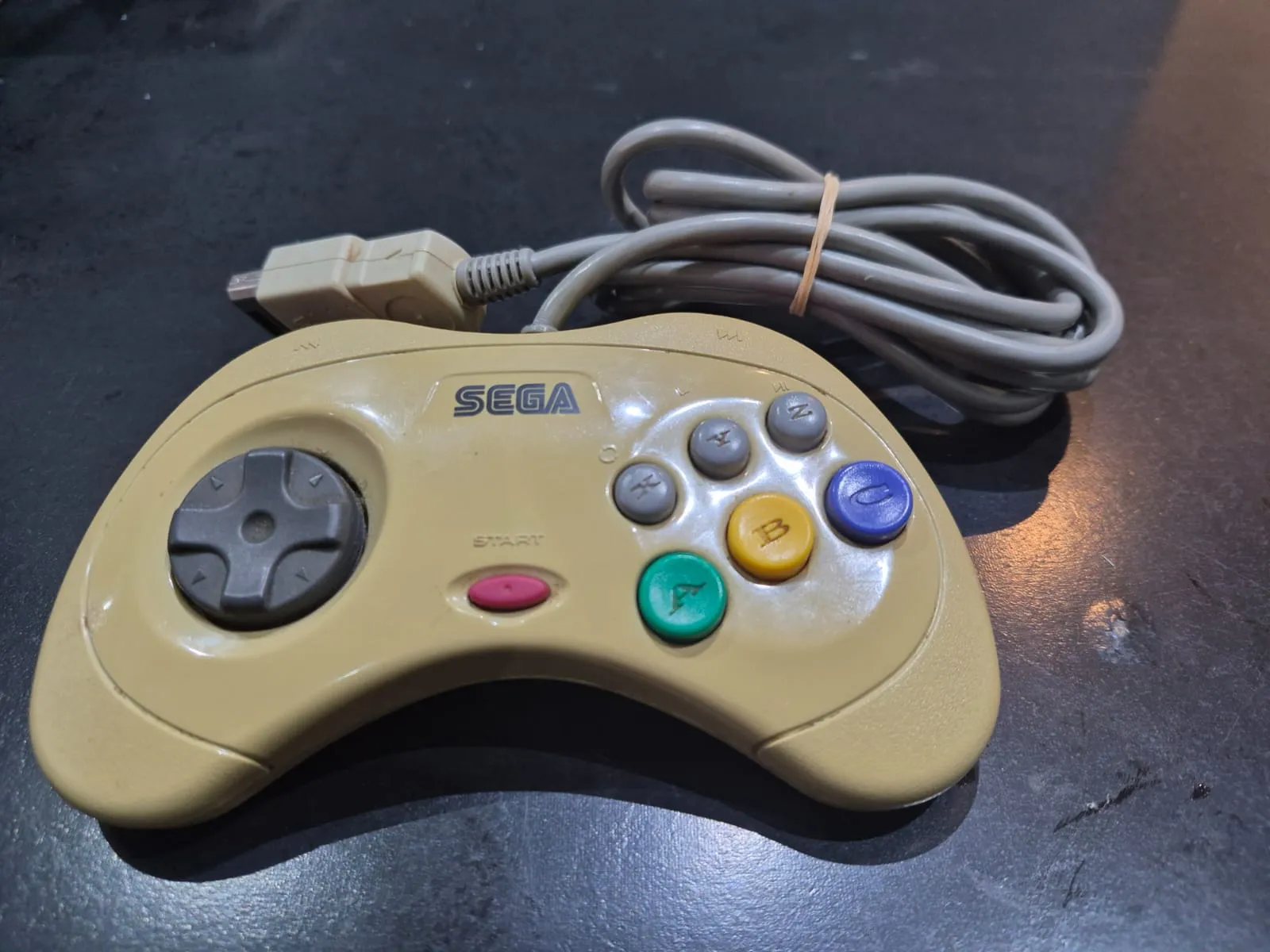 JD/ GUSTAVO HENRIQUE DA SILVA/ORIGINAL CONTROLE SEGA SATURN, 58,00 SEGUIDOS DE 6,00