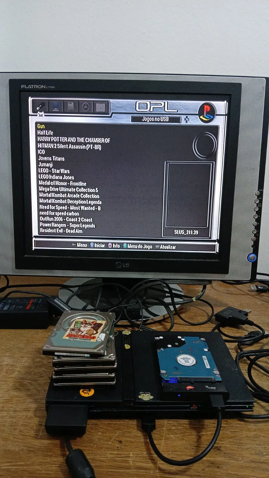 CL/LOTE DE 10 HDS PARA PS2, 138,00 SEGUIDOS 28,00