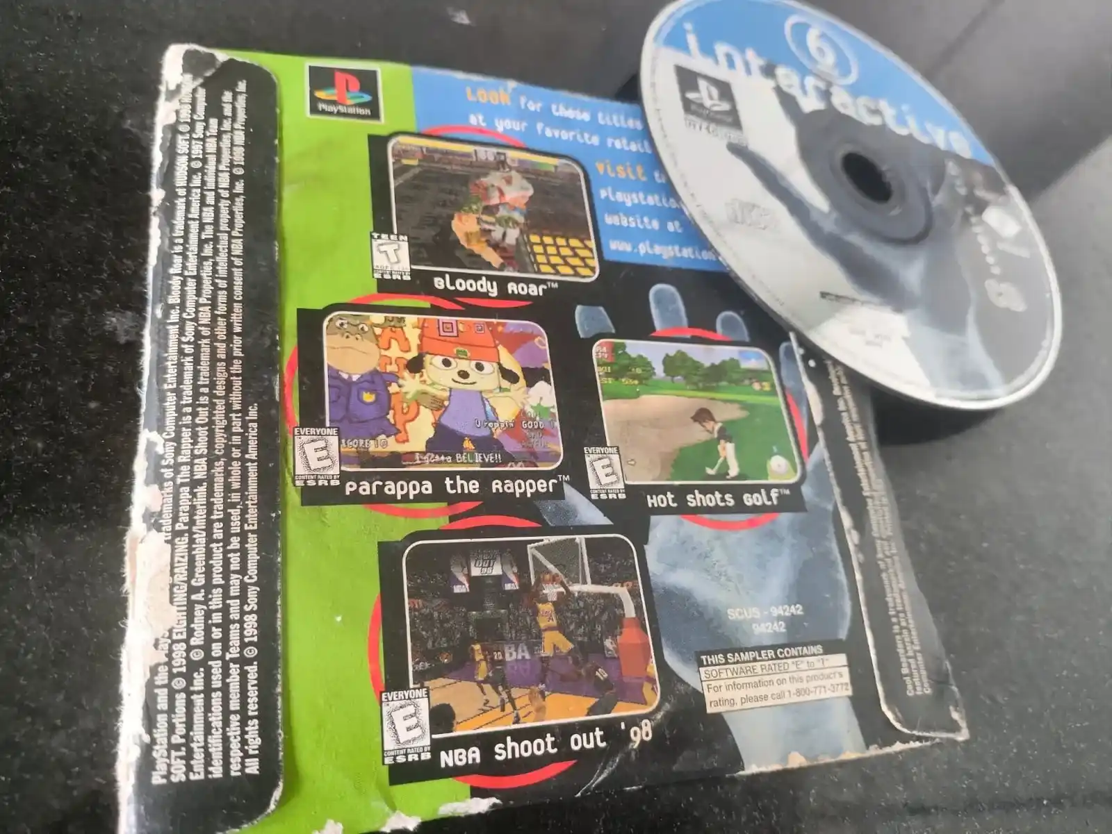 WA/ ORIGINAL PARA PS1! N6    57,00 SEGUIDOS DE 5,00