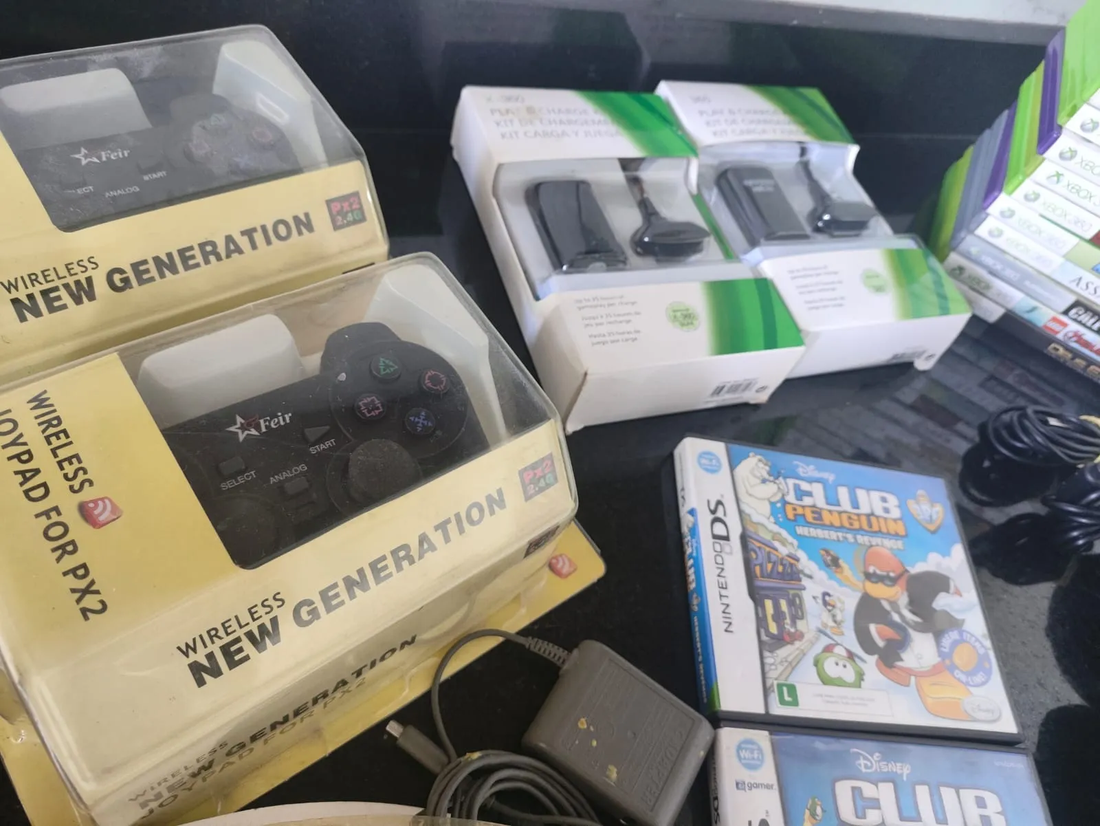 WA/ DK23 /LOTE ITENS GAMES! 99,00 SEGUIDOS DE 23,00