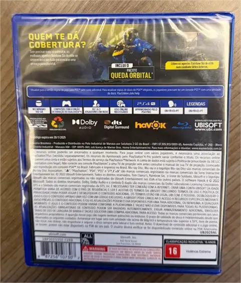 R9/ 17thiagoov /PS4 – RAINBOW SIX EXTRACTION (LACRADO) – 48,00 SEGUIDOS DE 7,00