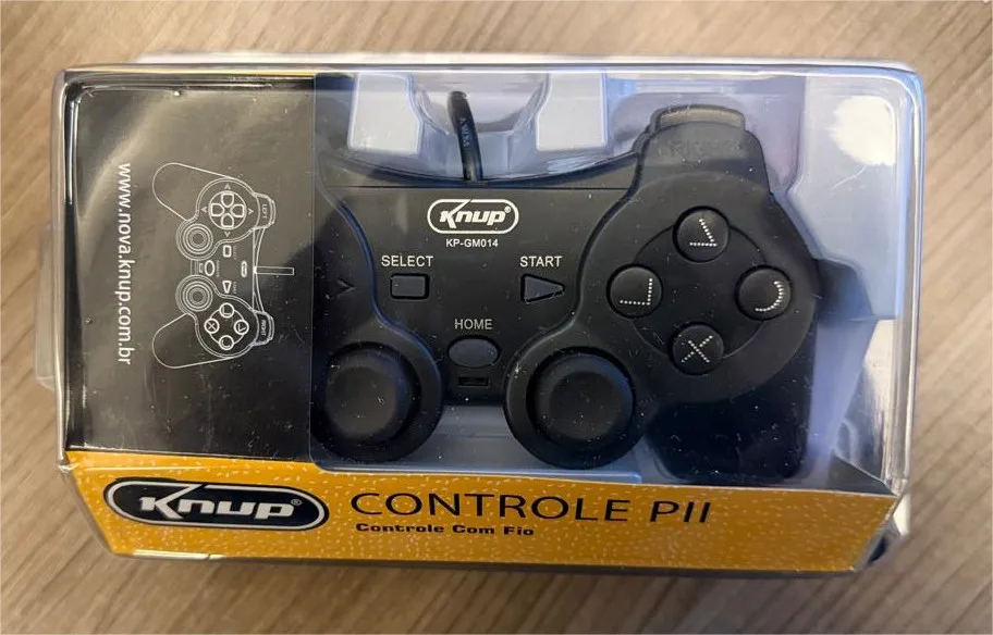 R9/ 17thiagoov /CONTROLE KNUP PS1 E PS2 – 29,00 SEGUIDOS DE 5,00