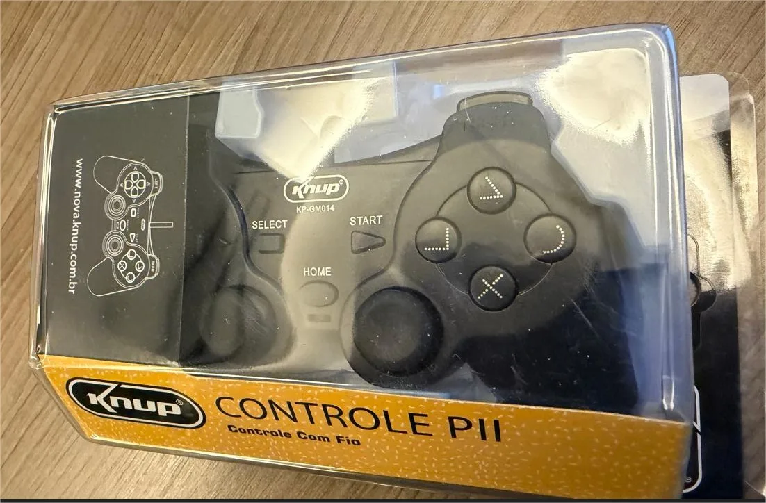 R9/ 17thiagoov /CONTROLE KNUP PS1 E PS2 – 29,00 SEGUIDOS DE 5,00