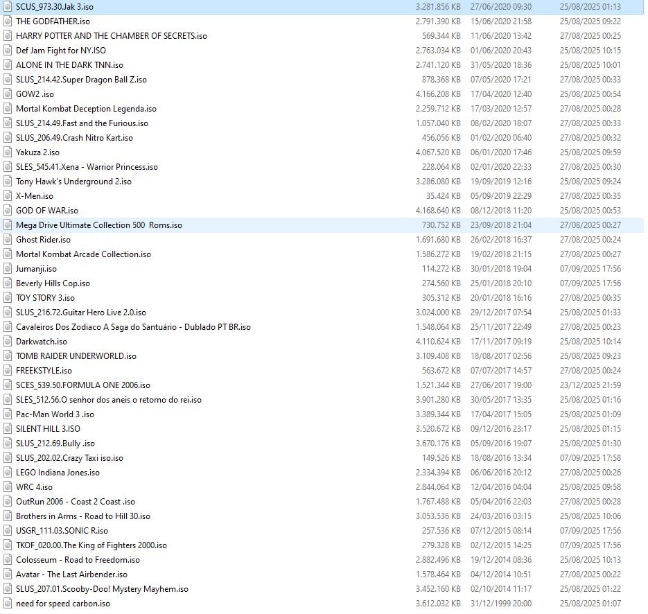 CL/  LFERNANDO / HD 1 TB COM JOGOS PS2, 88,00 SEGUIDOS 28,00