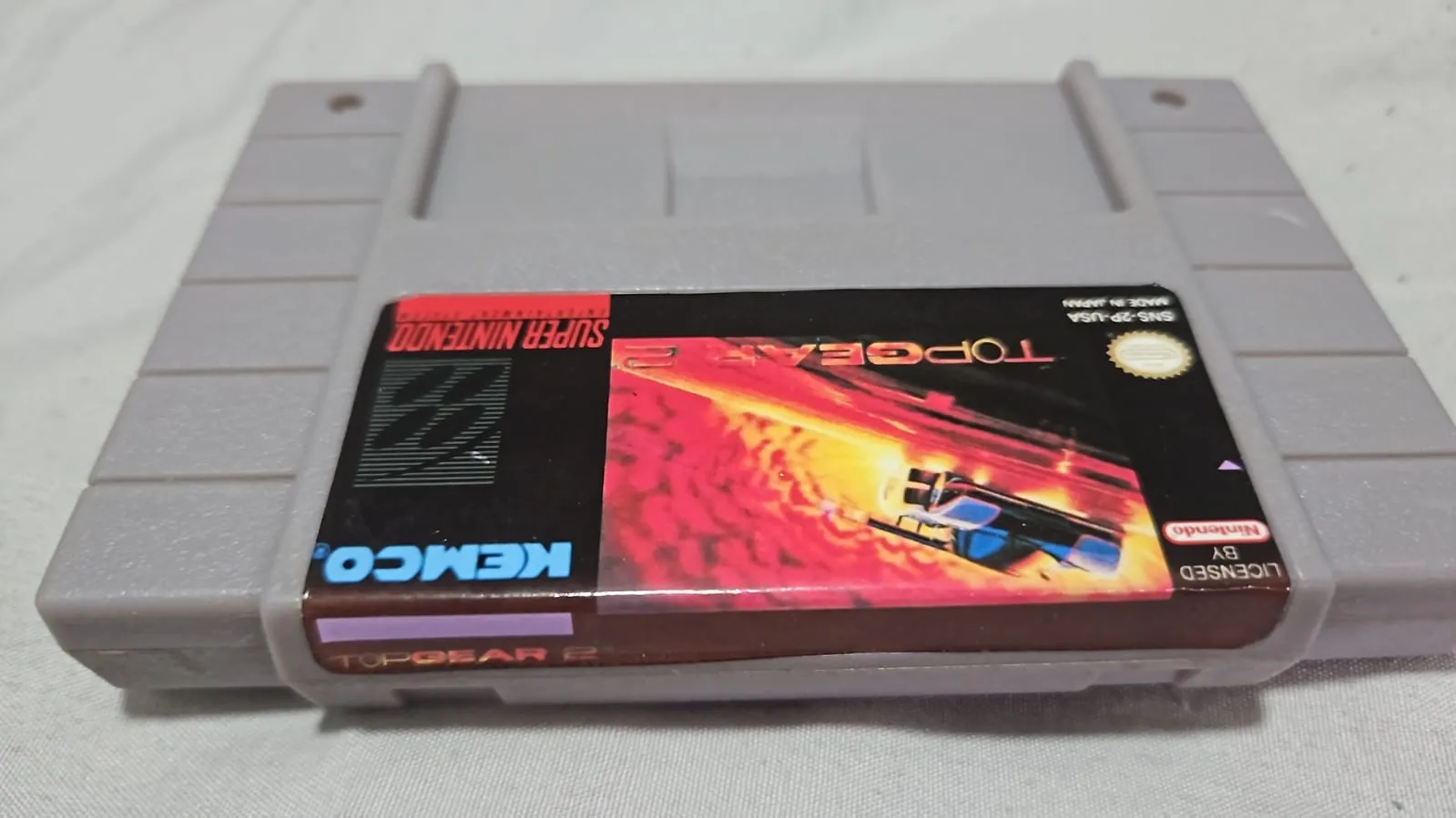 LF/ Jose Cilmar /TOP GEAR 2. SNES. 31,00 SEGUIDOS DE 5,00