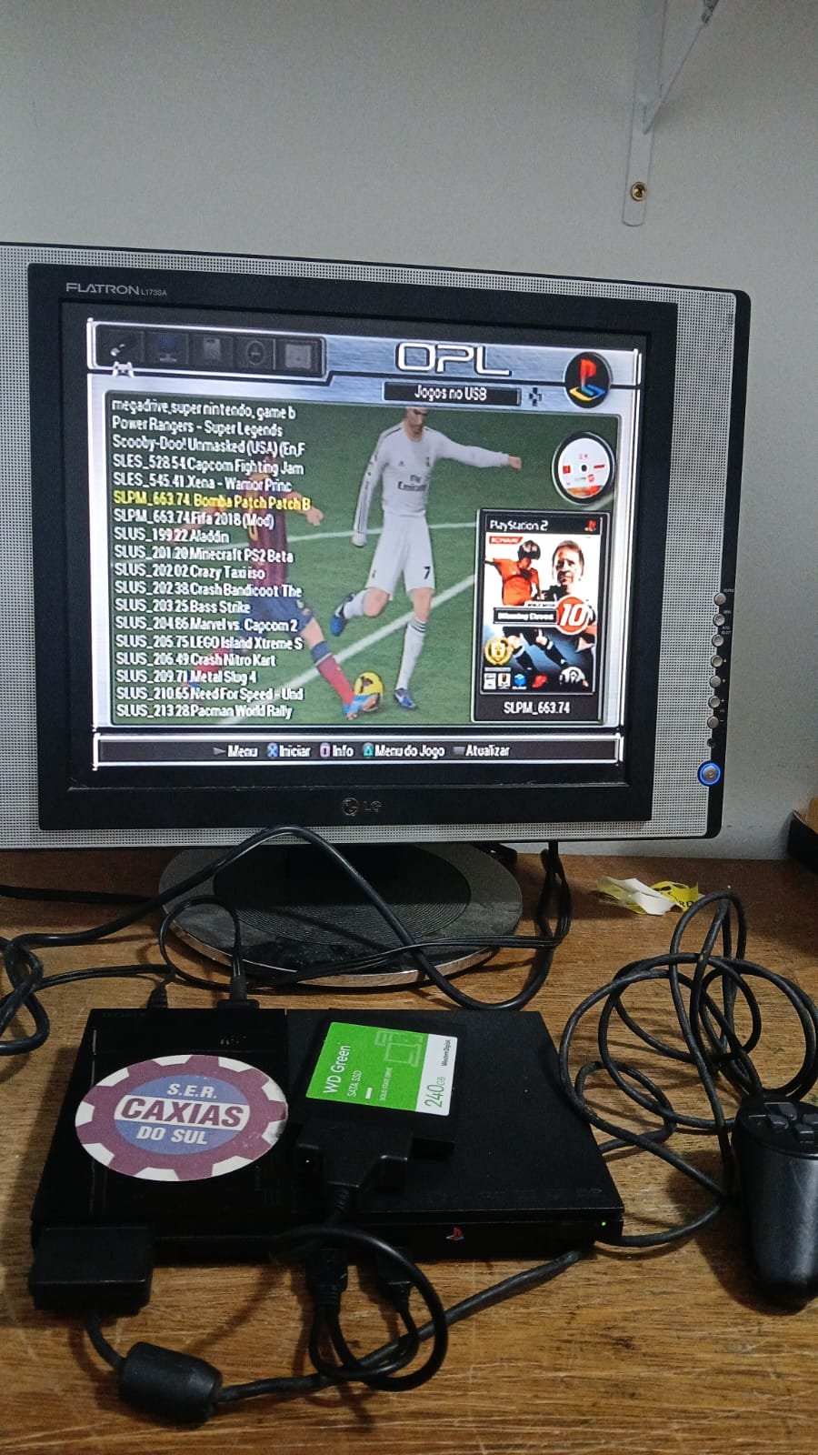 CL/ kevogames /4 SSD + CABOS SATA 2.0 C\ JOGOS PS2, 128,00 SEGUIDOS 28,00