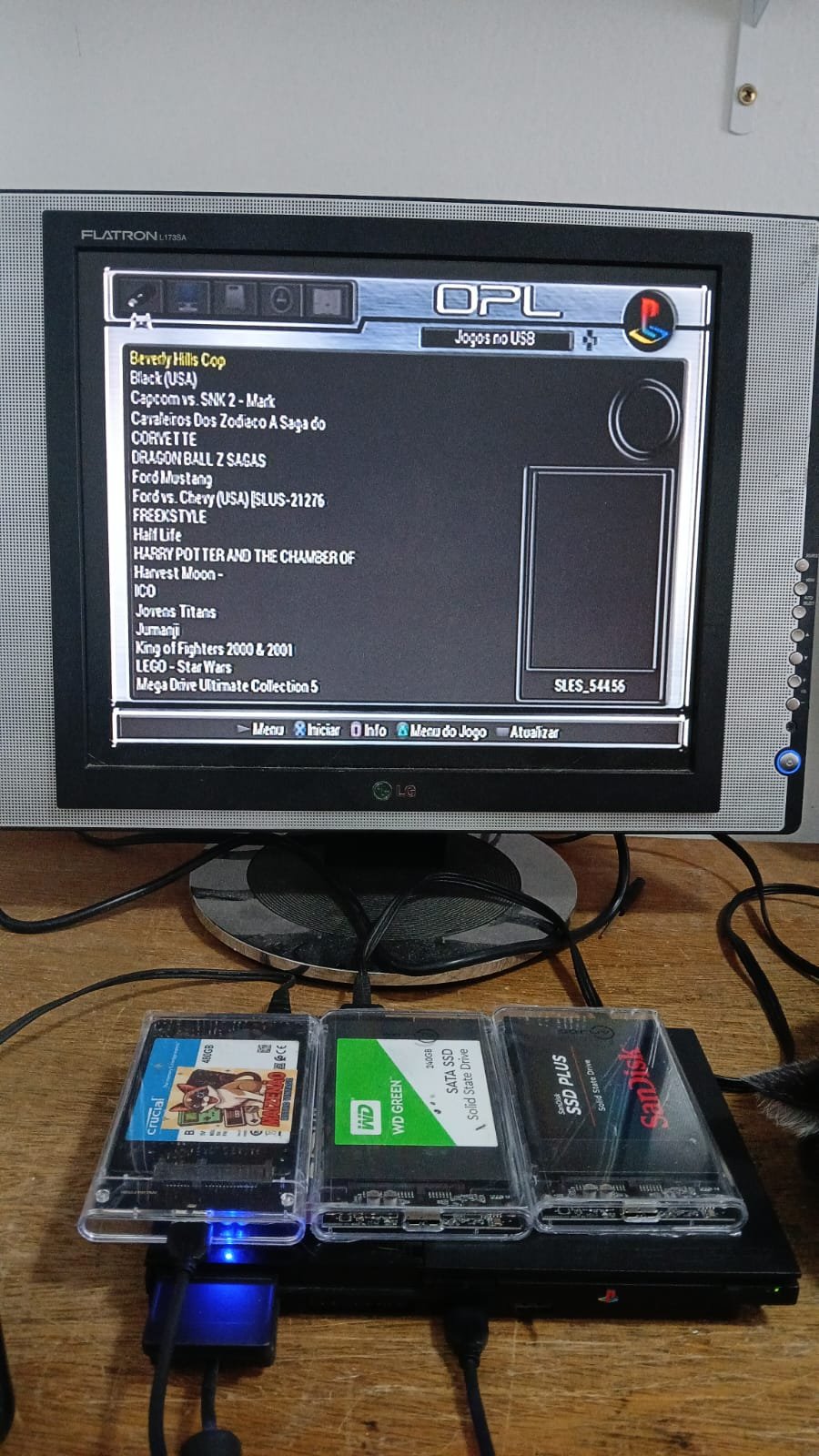 CL/ Jbrogiatto / 3 SSD EXTERNOS CHEIO JOGOS PS2, 168,00 SEGUIDOS 28,00