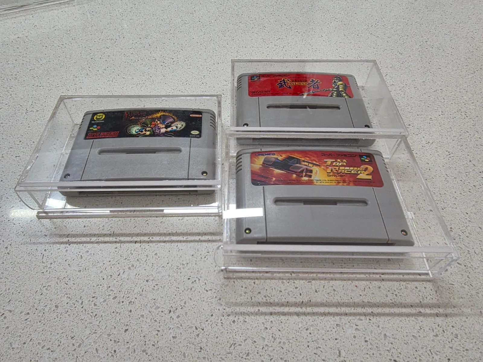 BG/ Erick Torres /3 CASES ACRILICAS PARA JOGO! 39,00 SEGUIDOS DE 5,00