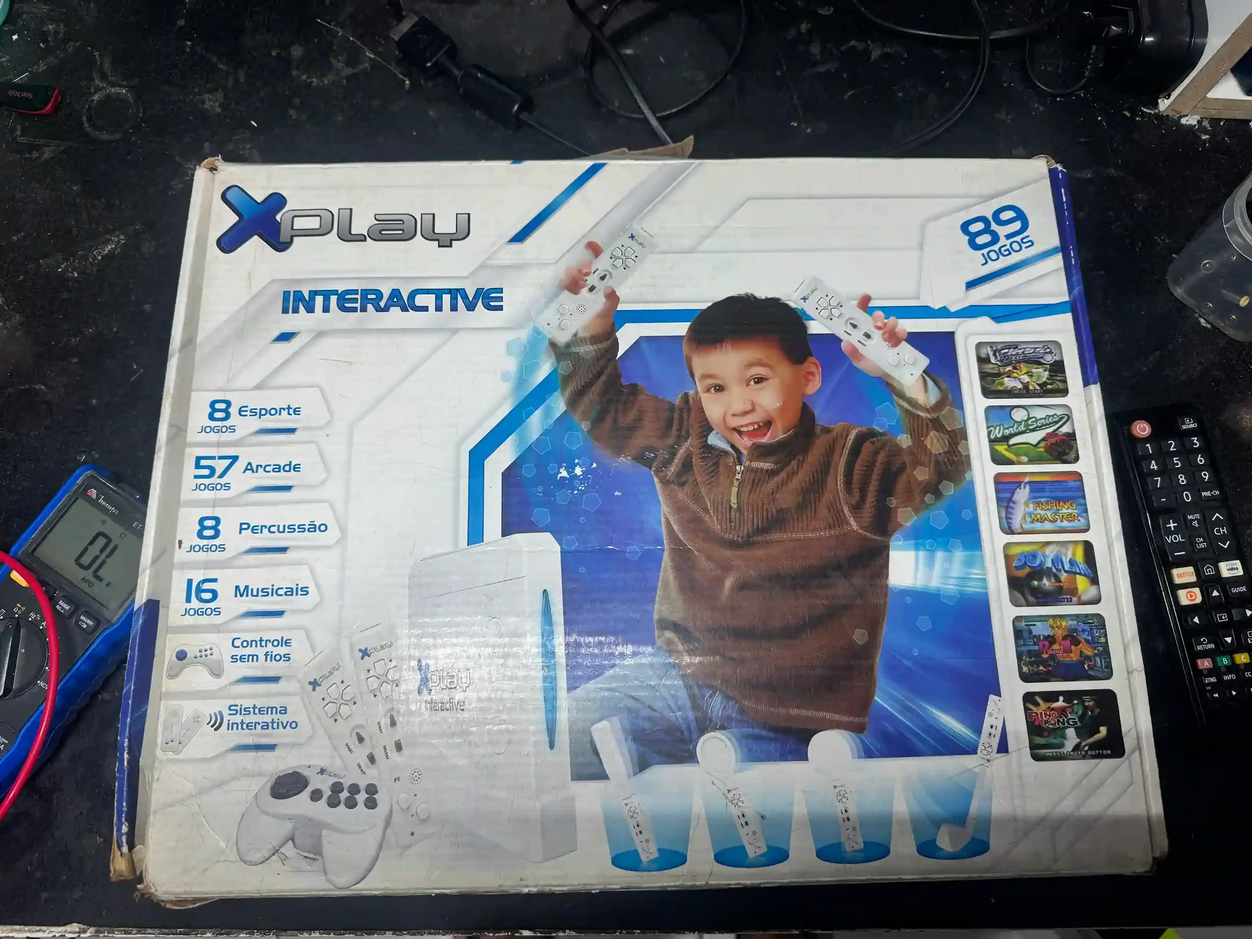 RL/ Valdenir Polaco /LINDO XPLAY NA CAIXA 25,00 SEGUIDOS DE 11,00