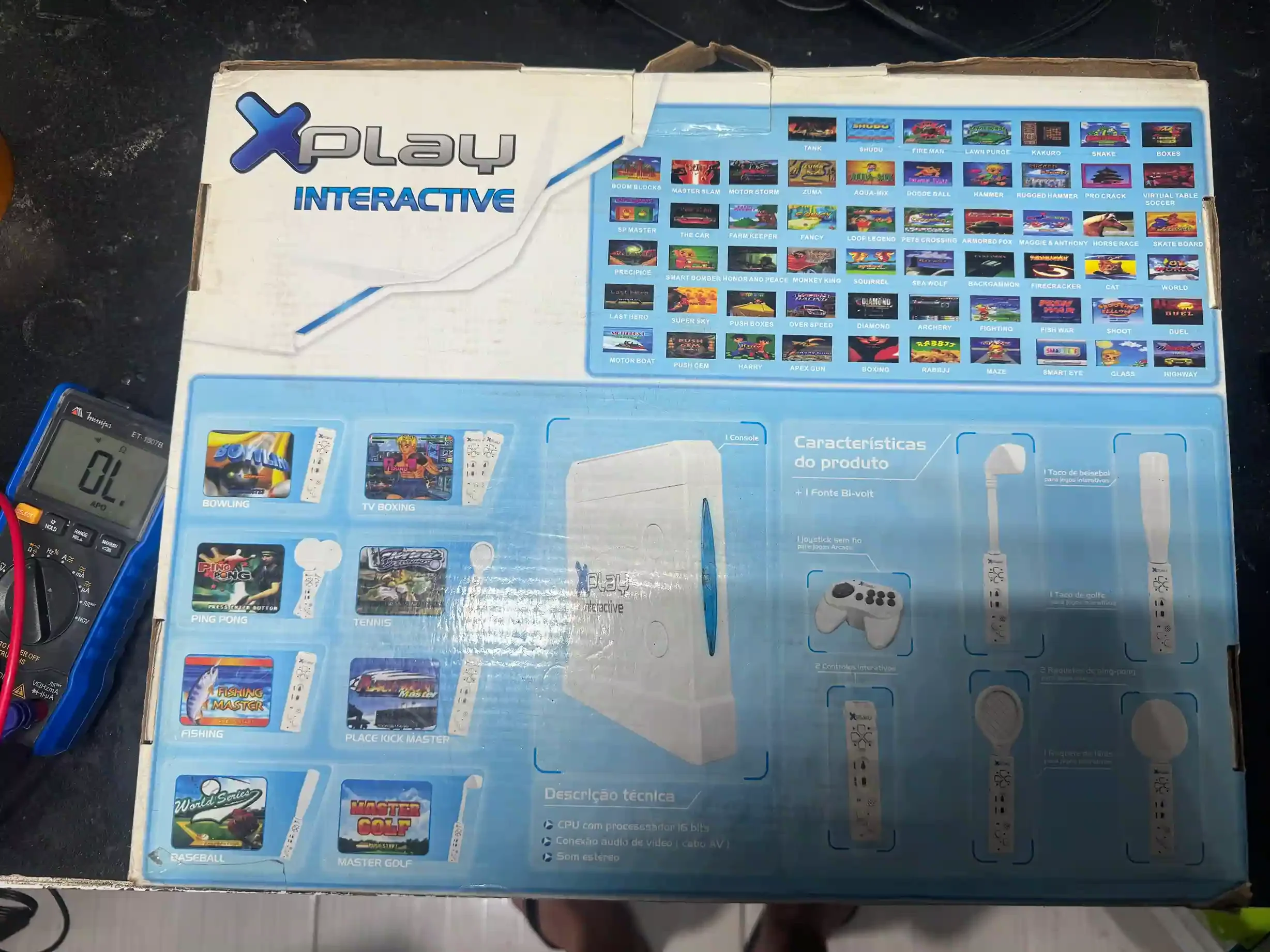 RL/ Valdenir Polaco /LINDO XPLAY NA CAIXA 25,00 SEGUIDOS DE 11,00